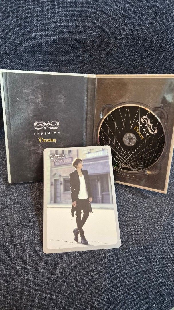 Infinite Destiny (Category: K-Wave Merchandise) located in Pasay City. Submitted by oonehanna (Listing ID 1416911484, Image 2). Description: With woohyun postcard.