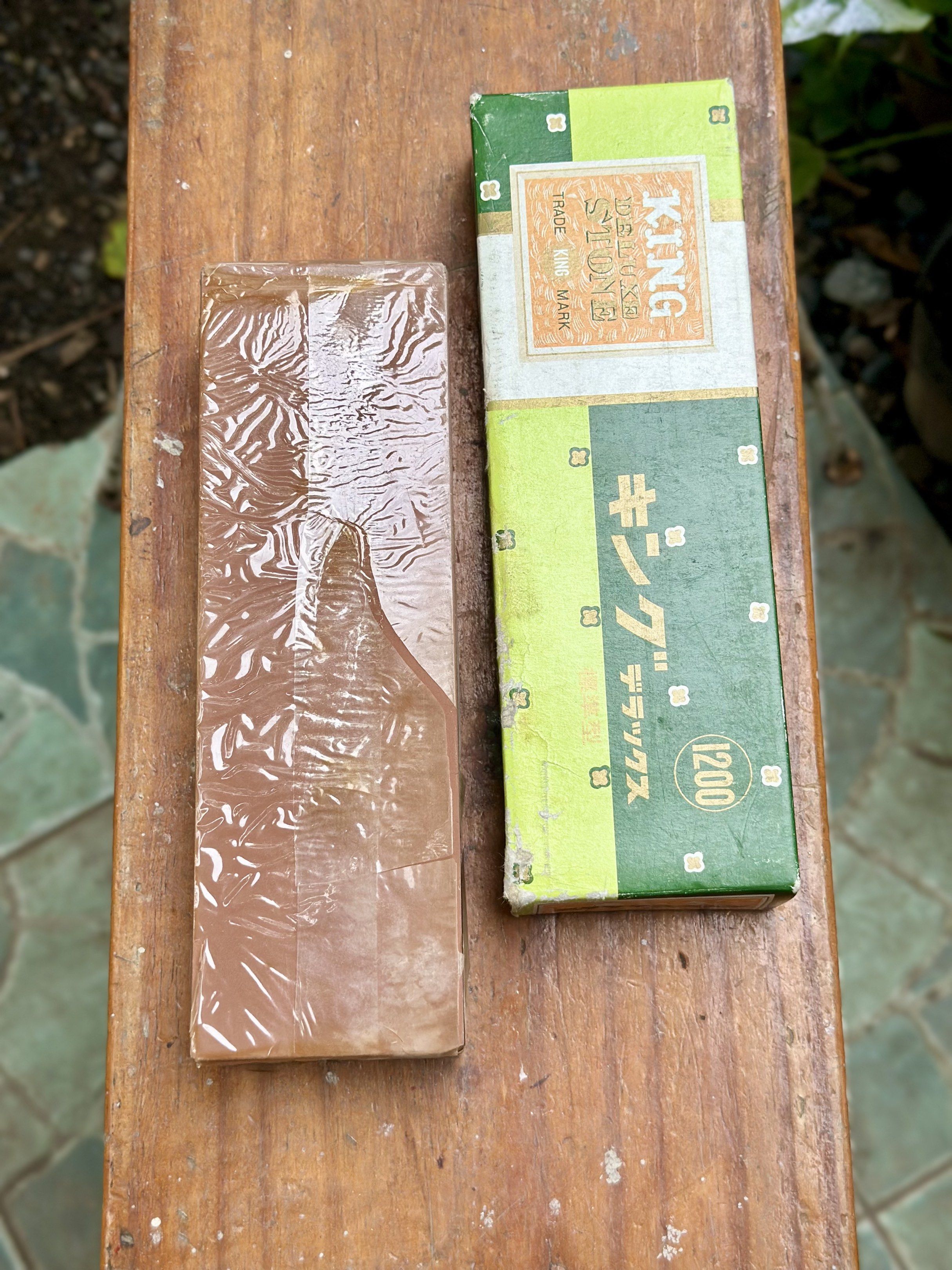 Japan Sharpening Stone Synthetic Grit 1200 (Category: Knives & Chopping Boards) located in Davao. Submitted by furendorithrifter (Listing ID 1416848095, Image 3). Description: Grit 1200.
