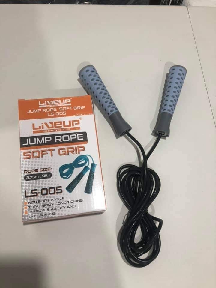 Jumping Rope / Jump Rope (Category: Exercise Mats) located in Paranaque City. Submitted by bellemarketing (Listing ID 1416888897, Image 3). Description: Jump Rope for sale Models: LS002 nylon and wood handle LS005 soft grip LS009 with counter For pick up @ q.c.