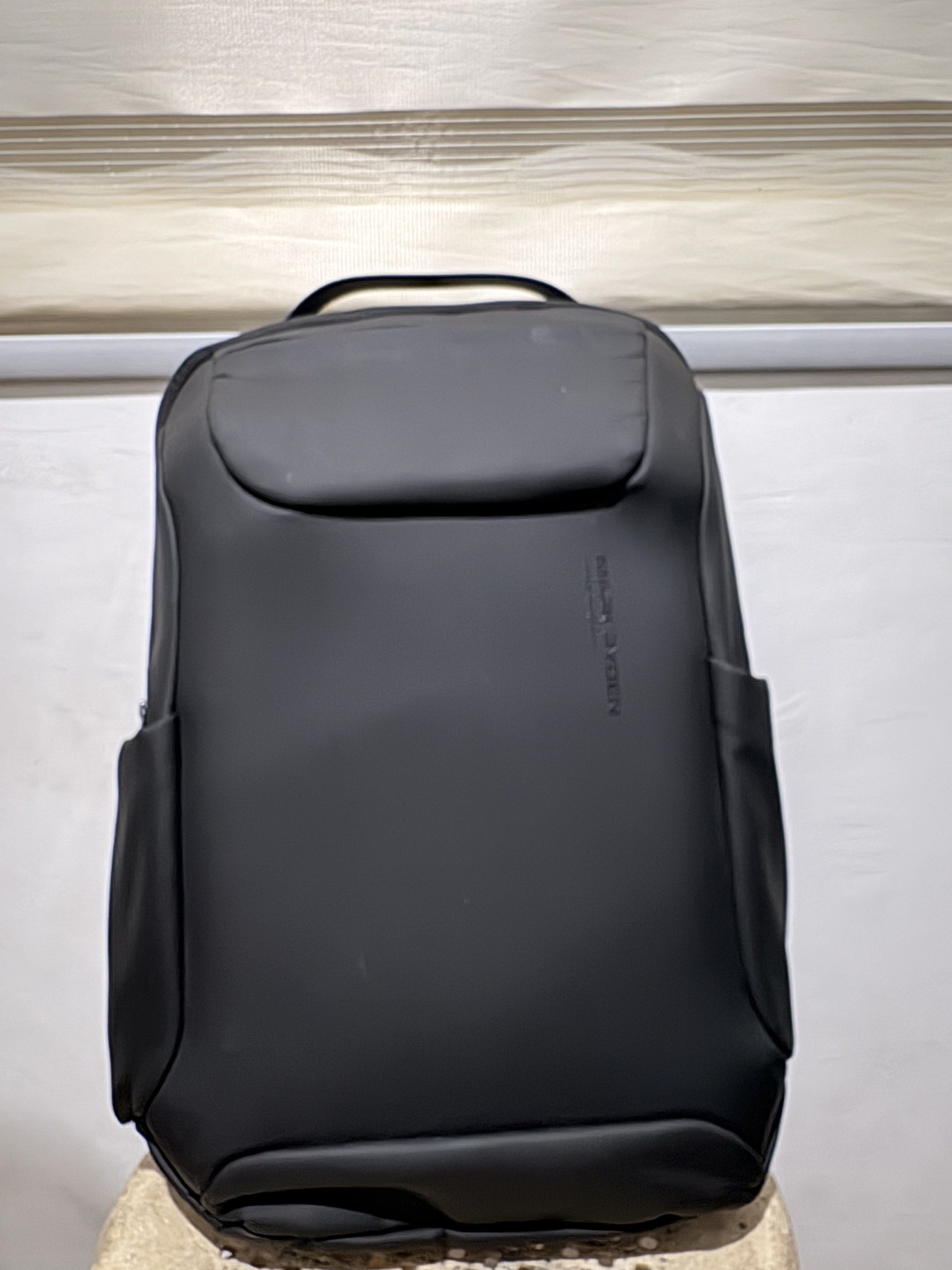 Mark Ryden Black Backpack (Category: Backpacks) located in Caloocan City. Submitted by ripper.cj (Listing ID 1417005325, Image 1). Description: Recently buy it last august 2025 Original Price: 2k Selling it for: 1k still negotiable Rfs: Decluttering Model Number: MR9111 Material: Nylon Oxford Size:41 × 26 × 15 cm Weight: 1.2 kg Strap length:145 cm Features: USB port splash proof material YKK zipper Shoulder strap back pocket Luggage strap side po