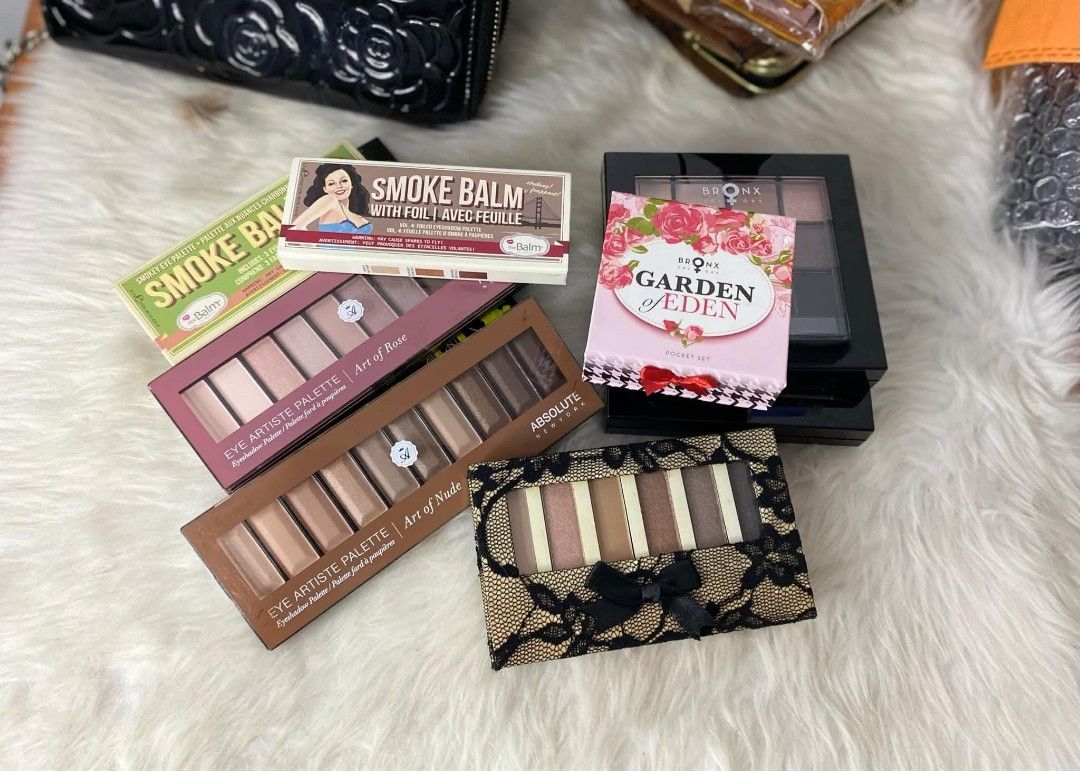 ❗MIXED OF MAKE UPS❗ (Category: Makeup) located in Bulacan. Submitted by shopyourstyleph (Listing ID 1416856484, Image 2). Description: Eyeshadows Pallete Lipstick Etc Brands: THE BALM , BYS, Absolute New York, LAKA, AMUSE, CAROLINA etc. All 💯 Authentic/OG Can take all❗PM is the key. 👌🏼.