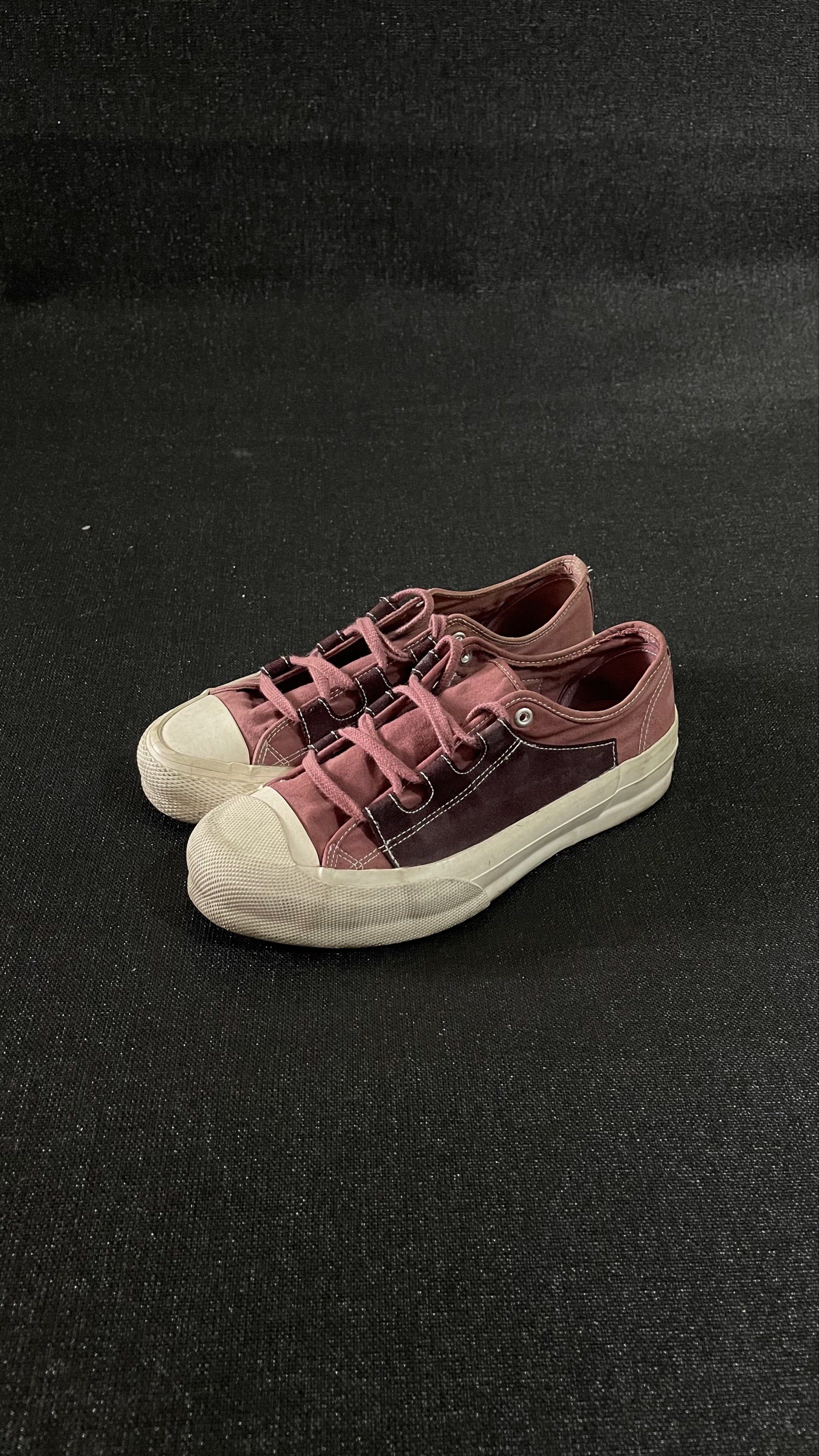 Needles Asymmetrical Ghillie Sneaker (Category: Sneakers) located in Batangas. Submitted by pyrex_13 (Listing ID 1416965425, Image 1). Description: 9000 negotiable bought off grailed pre pandemic wrong size, worn only a handful of times best fits 8.5-9 needs cleaning, no box soles seps more visible on left pair .