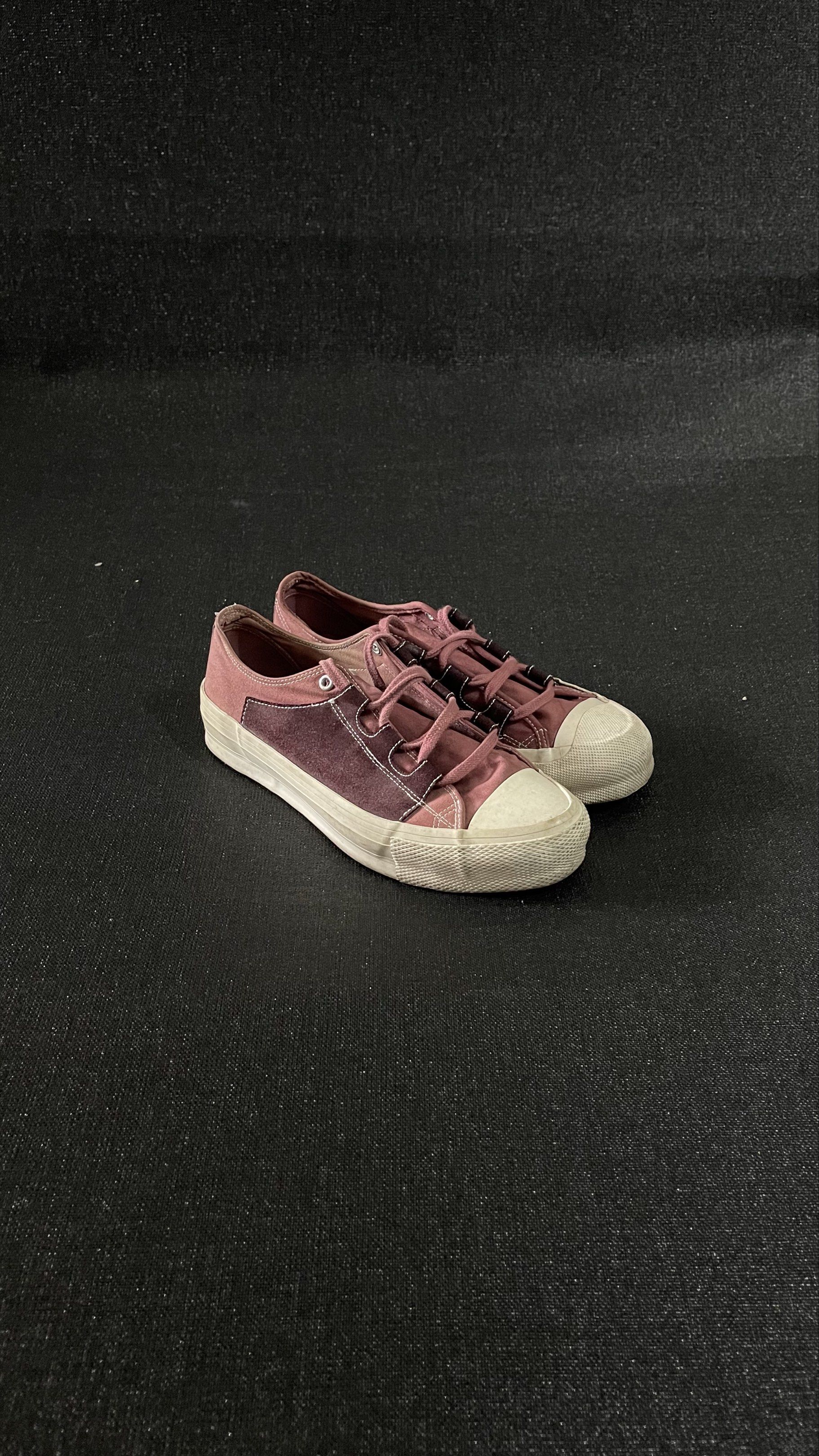Needles Asymmetrical Ghillie Sneaker (Category: Sneakers) located in Batangas. Submitted by pyrex_13 (Listing ID 1416965425, Image 2). Description: 9000 negotiable bought off grailed pre pandemic wrong size, worn only a handful of times best fits 8.5-9 needs cleaning, no box soles seps more visible on left pair .