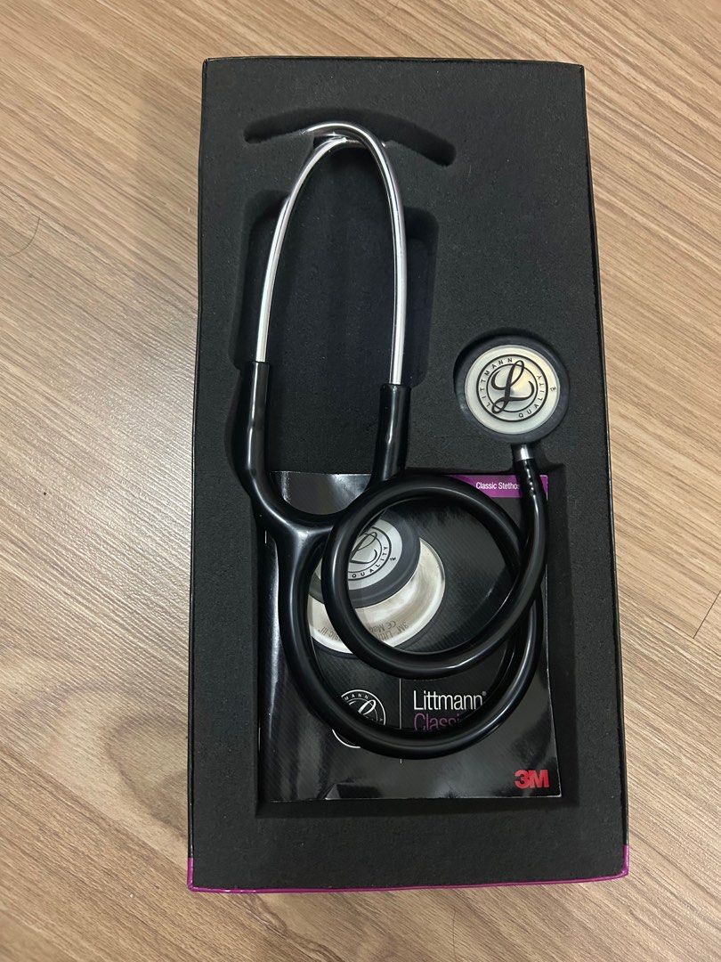 NEGOTIABLE!! Littmann Classic III Stethoscope (Category: Medical Supplies & Tools) located in Binan City. Submitted by Alpreeeeeddd (Listing ID 1416996207, Image 1). Description: With box and manual. No more extra eartips. Working well (can hear Always Pray To Mary murmurs 😂) Issue: replaced ear tips not orig since the orig extras were lost T.T Rfs: got the color I want na :)) Can do meetups/LBC (since they have COD option. Other courier only if