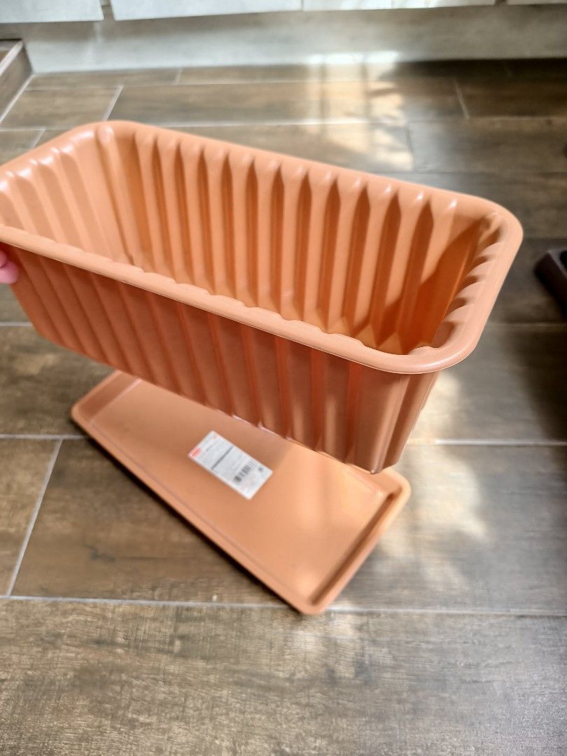 New Rectangular Planter with Tray439635389532743681