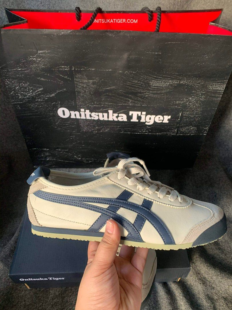 Onitsuka Mexico 66 - Birch/Peacoat (Category: Sneakers) located in Balanga. Submitted by kyleweeee (Listing ID 1416883086, Image 2). Description: .
