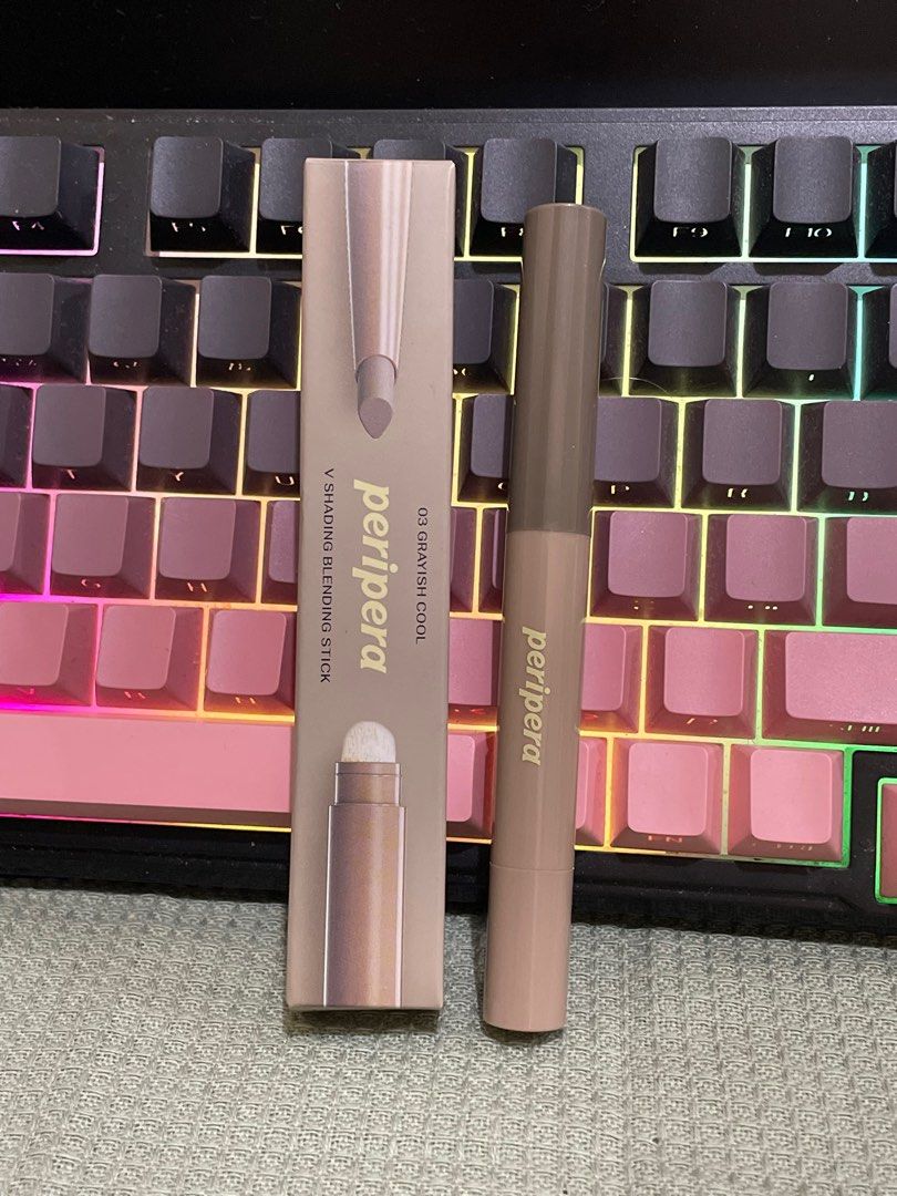 Peripera V Shading Blending Stick 03 Grayish Cool (Category: Makeup) located in Caloocan City. Submitted by stashforless (Listing ID 1416991422, Image 1). Description: Nose Contour Stick.