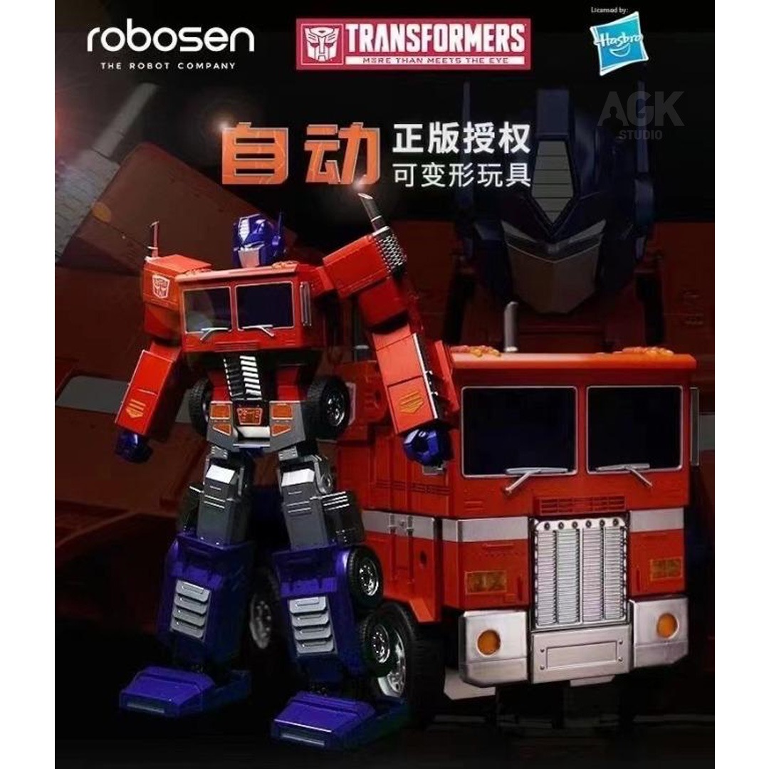 [PO] Robosen Transformers Optimus Prime Auto-Converting Programmable ...
