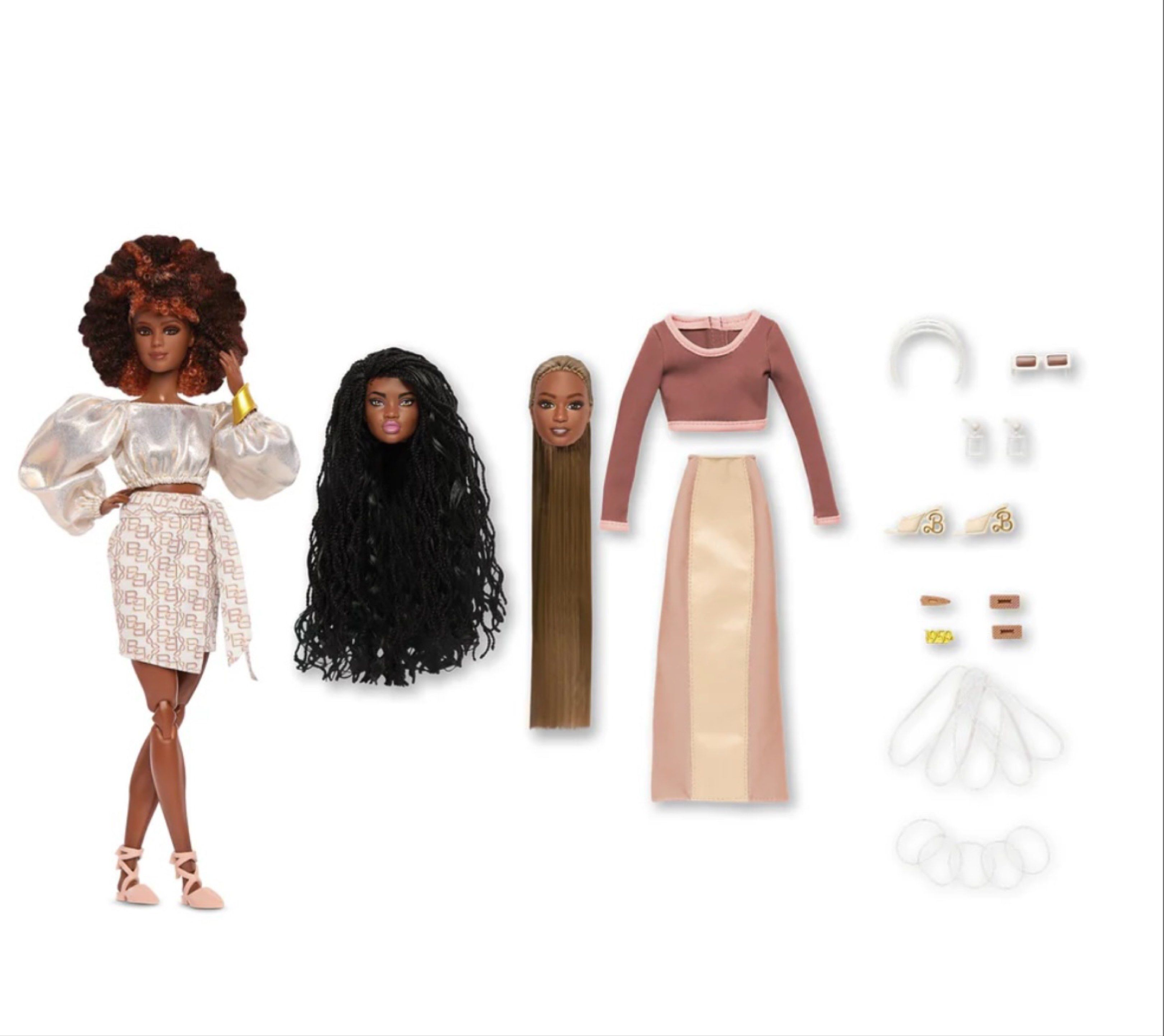 (Preorder) Barbie Basics You Create Neutral Kit 002 with Customizable ...