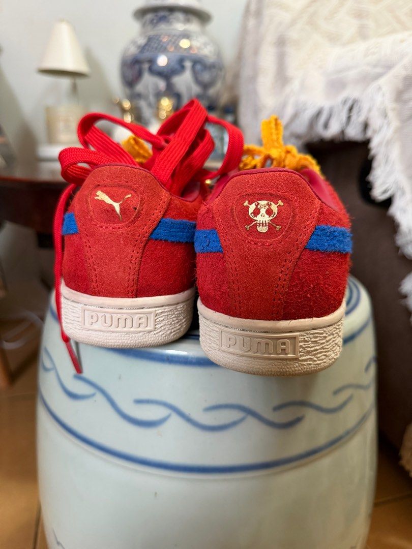 Puma Suede Sneakers Red Blue Yellow (Category: Sneakers) located in San Juan City. Submitted by vmdln (Listing ID 1416907557, Image 3). Description: With extra puma lace Limited edition.