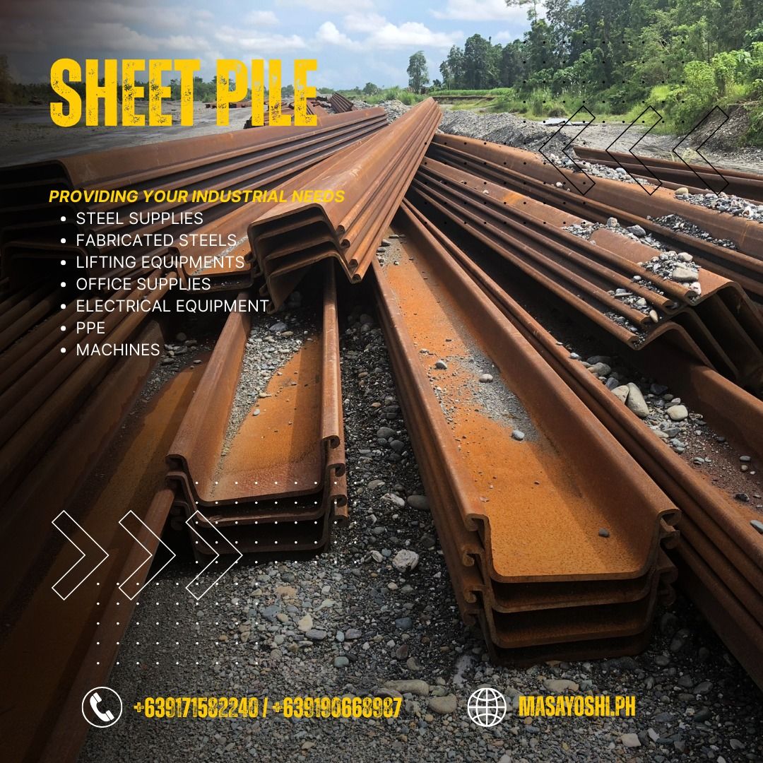 Sheet Pile | Rib Type Roofing | Corrugated Sheet | Polycarbonate Sheet ...