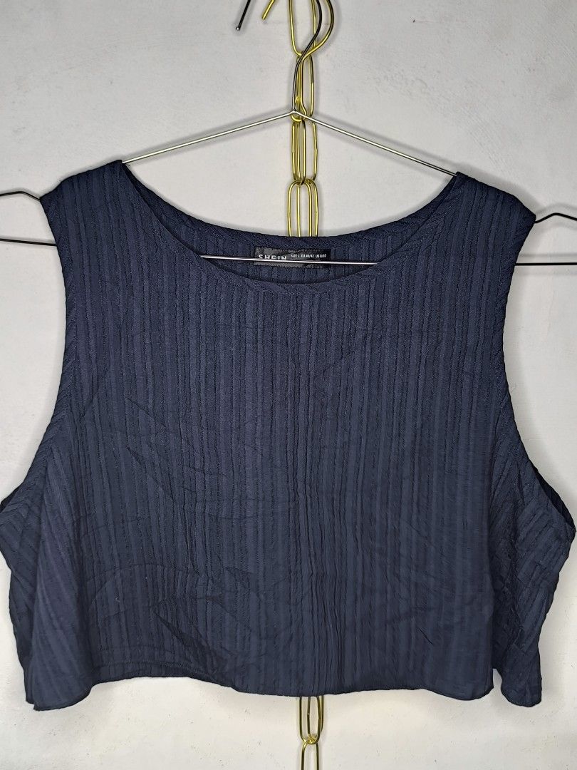 Shein Blue Sleeveless Top - Large (Category: Sleeveless) located in Marikina City. Submitted by vaughnify (Listing ID 1416871096, Image 1). Description: Shein - Blue Sleeveless Top - Size: Large - Like new, No flaws, No stains 📍Location: Marikina City 🚚 Courier Options: 🛍️ J&T Express • 2–3 days within Metro Manila • 3–5 days outside Metro Manila 🛍️ Same-day delivery (Metro Manila): • Lalamove • Grab Express • Move It ✨Payment first basis. Ki