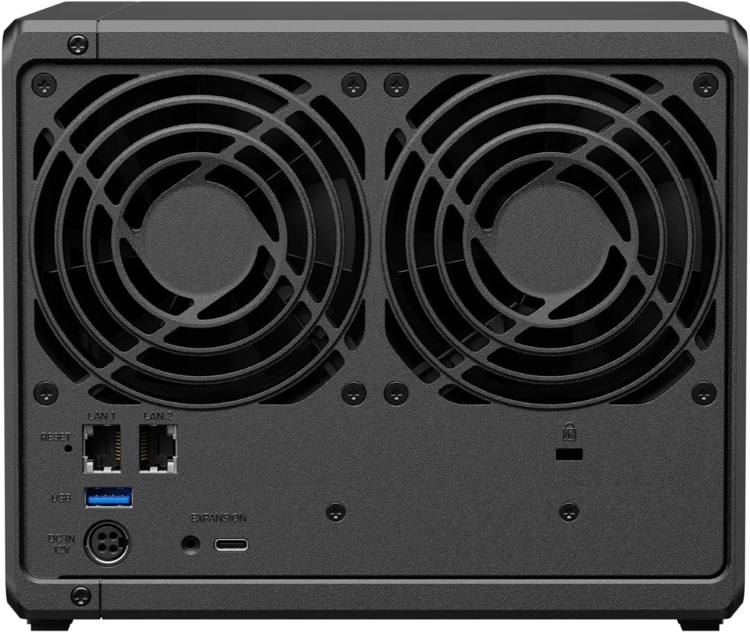 Synology DiskStation DS925+ 4-Bay NAS Server (Category: Office & Business Technology) located in Quezon City. Submitted by acetechph (Listing ID 1416980418, Image 3). Description: Synology DiskStation DS925+ is a 4-bay NAS server designed for file-based workflows. It features dual M.2 SSD slots and supports up to 32 GB ECC RAM. It has two 2.5GbE ports for fast transfer speeds. It can be expanded with DX525 to add five more bays. It has a USB port