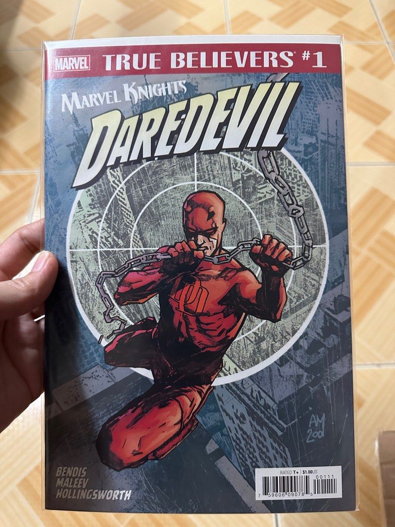 True Believers Marvel Knights Dare Devil #1 (Category: Comics & Manga) located in Binan City. Submitted by elf.0000 (Listing ID 1416916466, Image 1). Description: P700.00 plus shipping cost In very fine condition Payment via gcash Ship thru jnt.