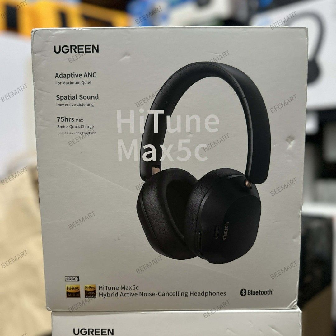 UGREEN HiTune Max5c Wireless Bluetooth Headphones Black (Category: Headphones & Headsets) located in Cabuyao City. Submitted by beemartshop (Listing ID 1417000602, Image 1). Description: 𝗢𝗥𝗜𝗚𝗜𝗡𝗔𝗟 • 𝗕𝗥𝗔𝗡𝗗𝗡𝗘𝗪 • 𝗔𝗨𝗧𝗛𝗘𝗡𝗧𝗜𝗖 🏷️𝗣𝗥𝗜𝗖𝗘: ₱1,299.00 𝗟𝗢𝗖𝗔𝗧𝗜𝗢𝗡: 📍 𝗕𝗘𝗘𝗠𝗔𝗥𝗧 𝗣𝗛 𝗣𝗨𝗟𝗢 𝗖𝗔𝗕𝗨𝗬𝗔𝗢 𝗟𝗔𝗚𝗨𝗡𝗔 ℹ️𝗧𝗵𝗶𝘀 𝗶𝘀 𝘁𝗵𝗲 𝘀𝗲𝗰𝗼𝗻𝗱 𝗠𝗮𝗿𝗸𝗲𝘁𝗽𝗹𝗮𝗰𝗲 𝗣𝗮𝗴𝗲 𝗼𝗳 𝗕𝗘𝗘𝗠𝗔𝗥𝗧 _______________
