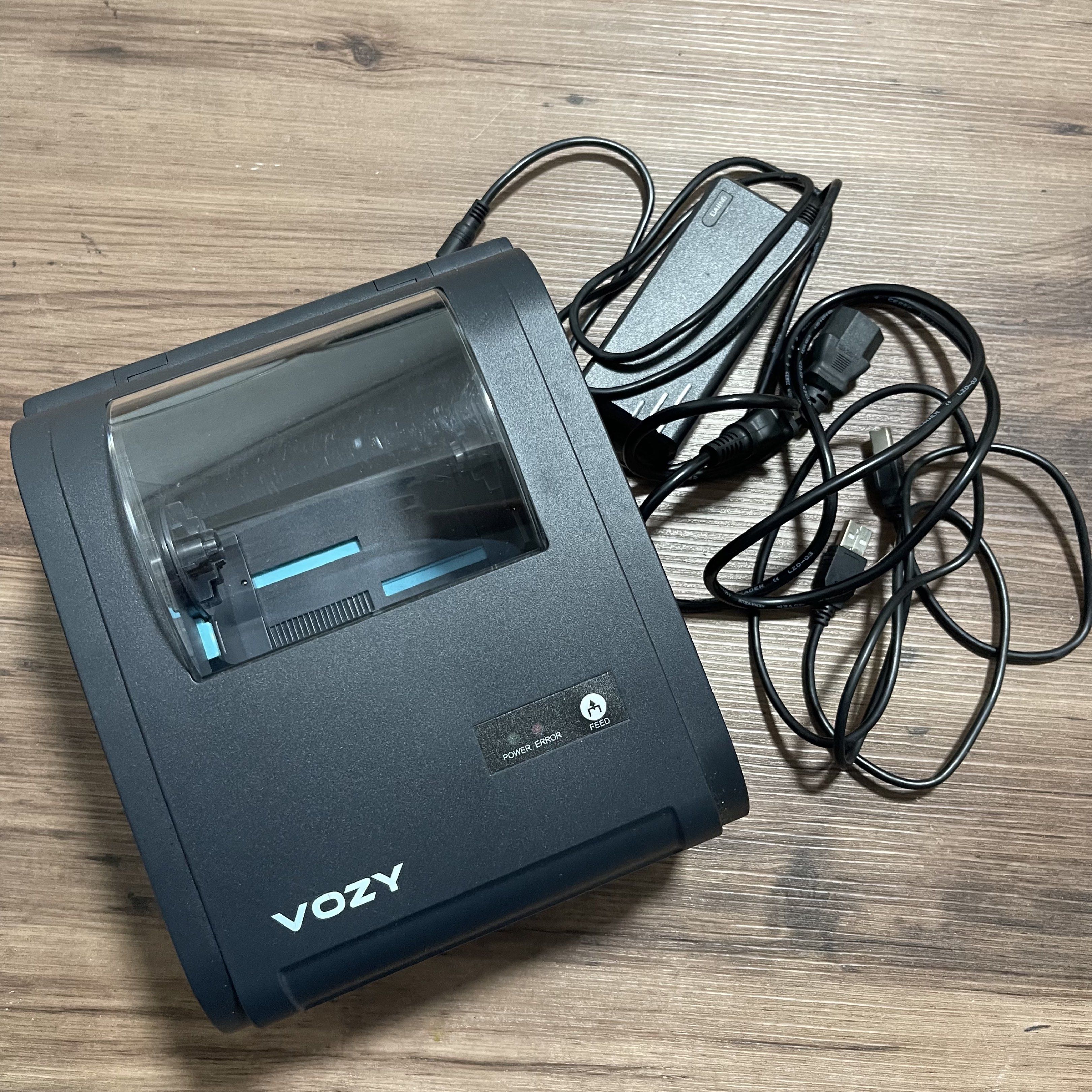 Used Vozy U8 Thermal Printer USB & Bluetooth (Category: Printers, Scanners & Copiers) located in Caloocan City. Submitted by earthissoft (Listing ID 1416958003, Image 1). Description: Used Vozy U8 Thermal Printer USB & Bluetooth RFS: For decluttering, We are now using the latest one ISSUE: hindi kami marunung mag troubleshoot kasi ayaw mag print kaya bumili ng bago.