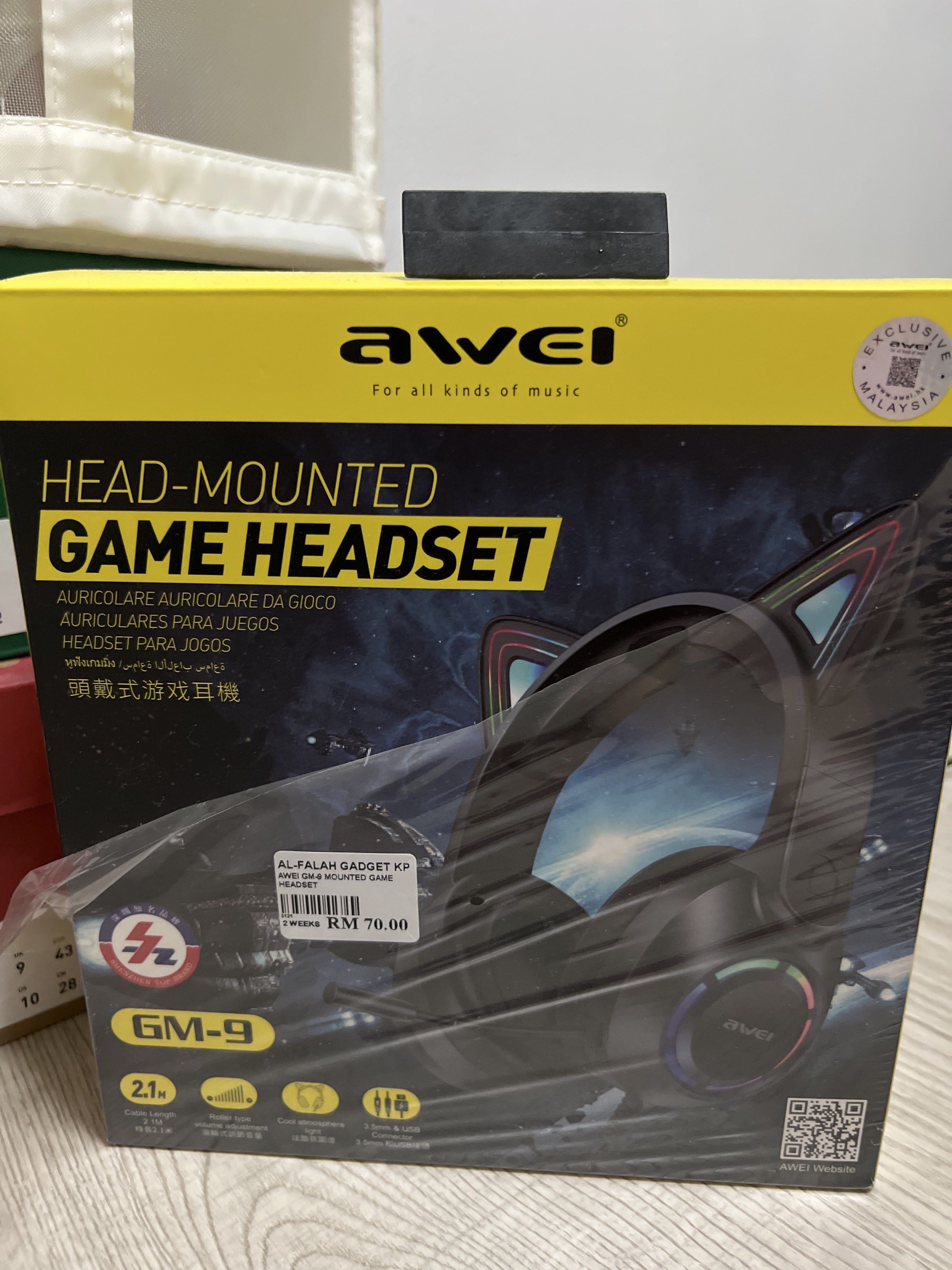 Awei Game Headset65184650082947110