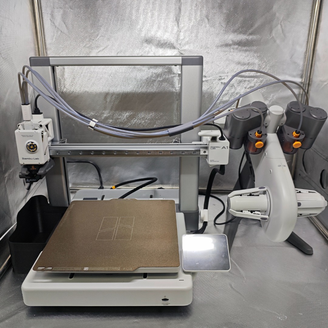 Bambu Lab A1 3D Printer + AMS Lite | 5 Nozzles | 3 Build Plates ...