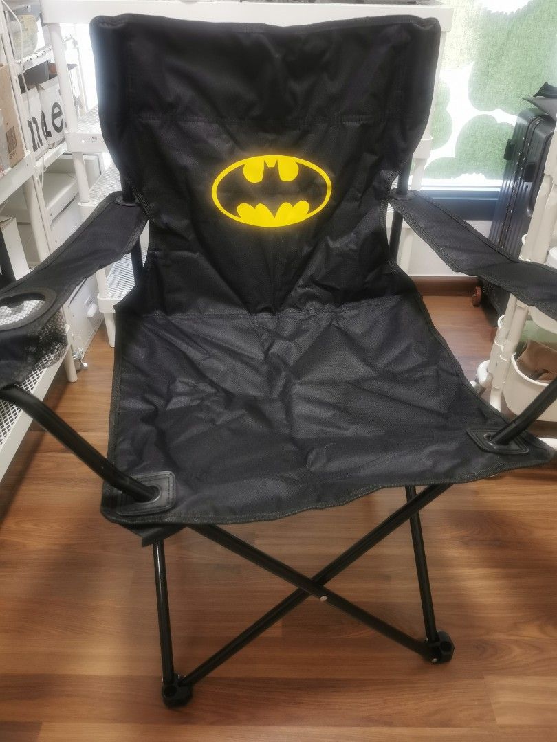 Batman Folding Camping Chair, Sports Equipment, Hiking & Camping on ...