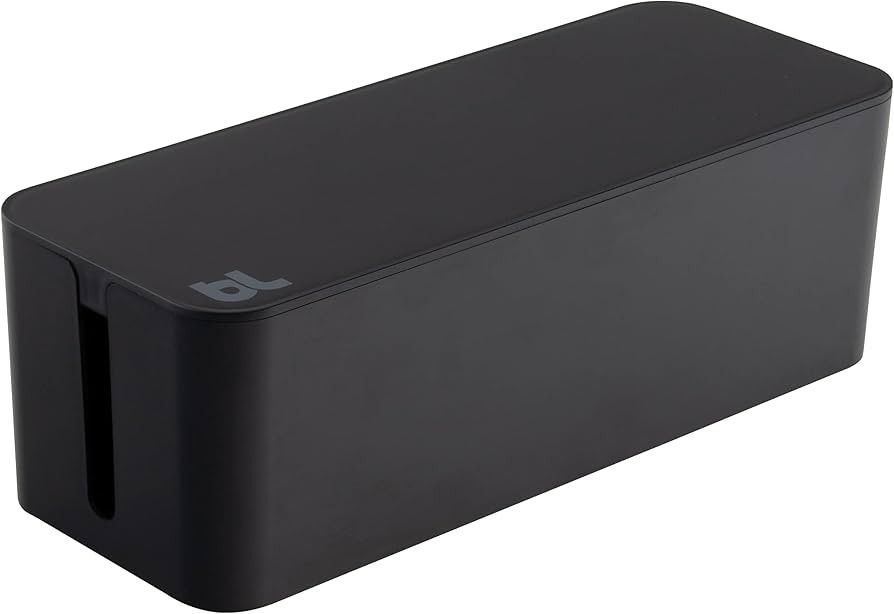 BlueLounge Computer Cable Management Box - Black441446610618306560