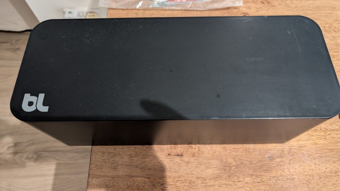 BlueLounge Computer Cable Management Box - Black441446610618306561