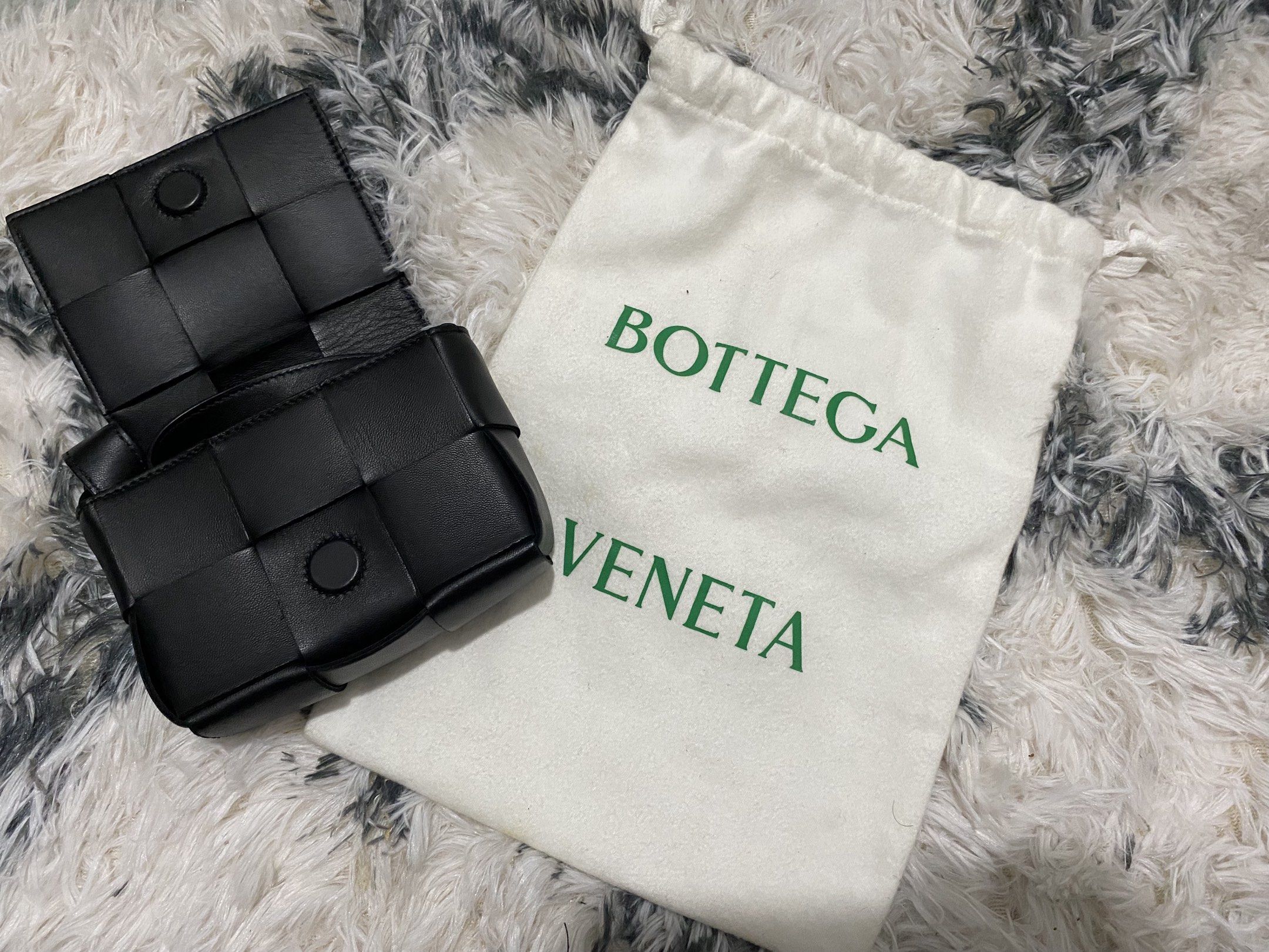 Bottega Veneta Cassette Mini Bag (Category: Luxury Bags & Wallets) located in Quezon City. Submitted by rayri5 (Listing ID 1417174870, Image 3). Description: pristine condition see all details pic.