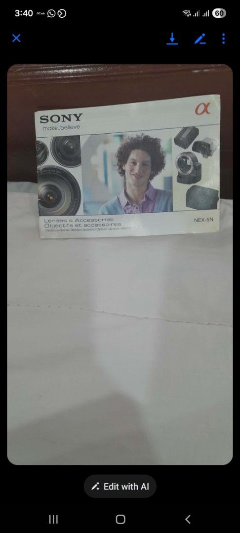 Brand new sony camera (Category: Cameras) located in Caloocan City. Submitted by albert12267 (Listing ID 1417100393, Image 2). Description: Brand new sony camera 23,400 Pesos call 09179242208.