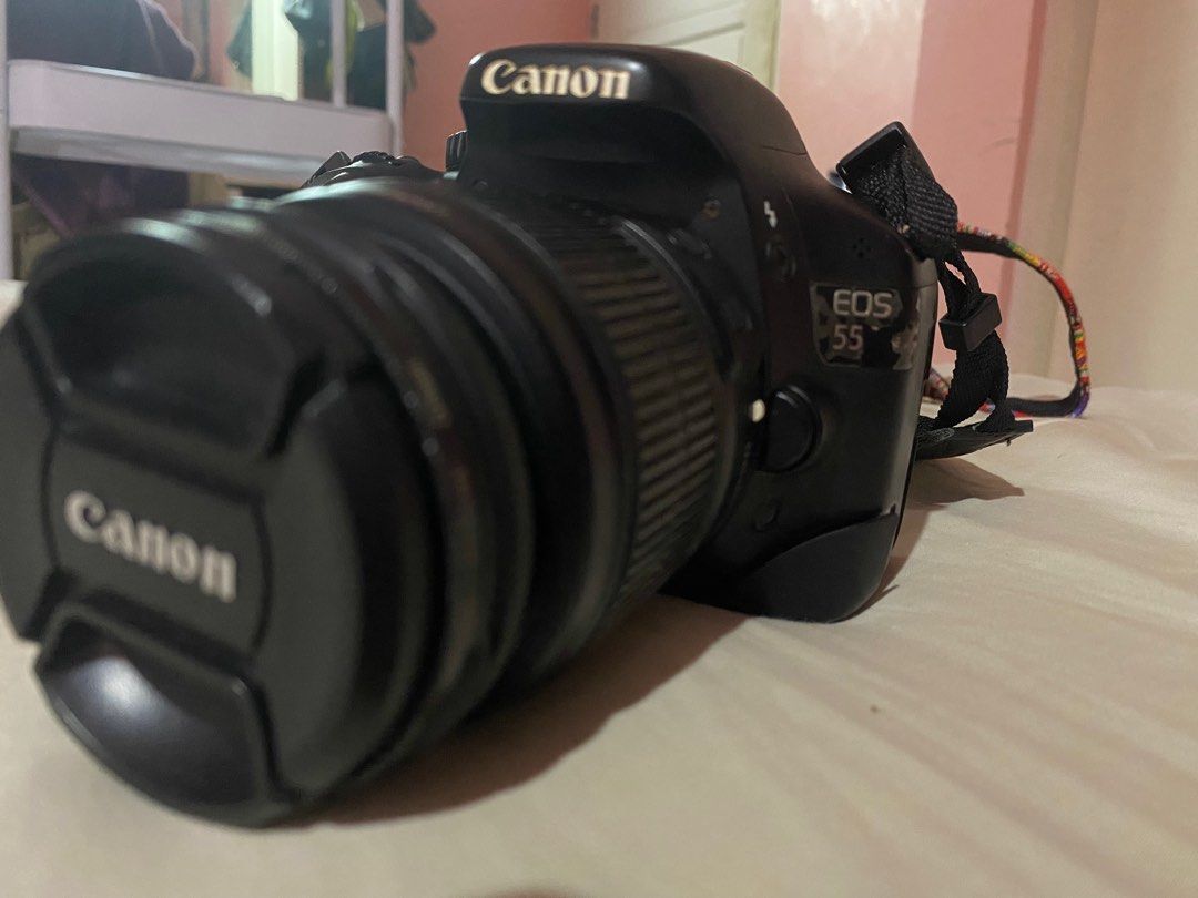 Canon EOS 550D DSLR ~ Negotiable (Category: Cameras) located in Cebu City. Submitted by tprshannen (Listing ID 1417206191, Image 2). Description: Selling my Canon 550D DSLR, still 100% working and well taken care of. Used mainly for school projects only. 📸 Inclusions: • Canon 550D body (8/10 condition) • Lens (no fungus) • Charger with cord • 1 battery pack • Camera sling • Camera bag 📝 Honest Issues (for transparency): • Part of the 550D label