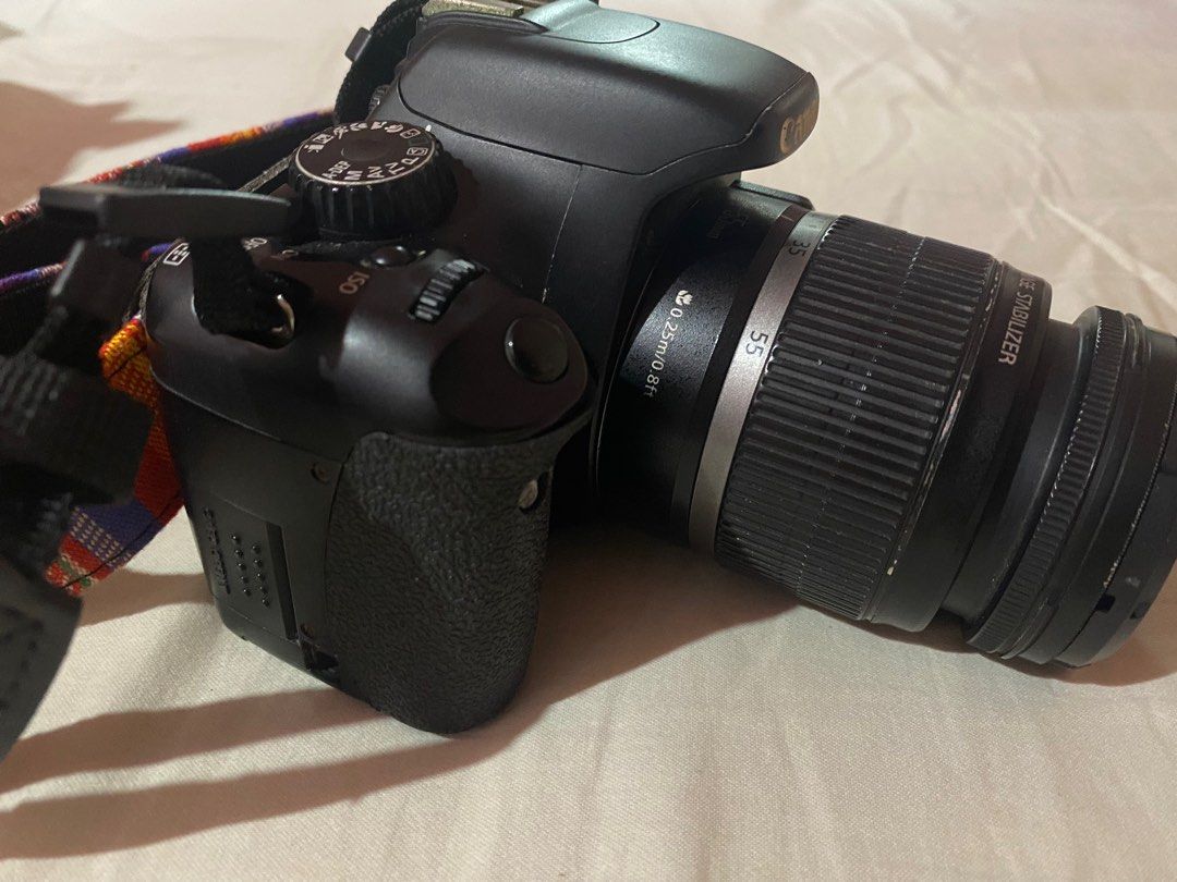 Canon EOS 550D DSLR ~ Negotiable (Category: Cameras) located in Cebu City. Submitted by tprshannen (Listing ID 1417206191, Image 3). Description: Selling my Canon 550D DSLR, still 100% working and well taken care of. Used mainly for school projects only. 📸 Inclusions: • Canon 550D body (8/10 condition) • Lens (no fungus) • Charger with cord • 1 battery pack • Camera sling • Camera bag 📝 Honest Issues (for transparency): • Part of the 550D label