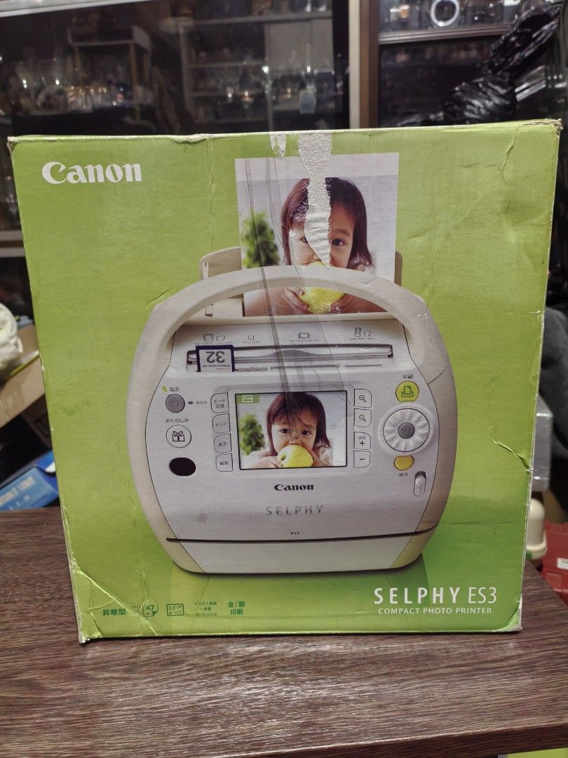 Canon SELPHY ES3 Compact Photo Printer (Category: Printers, Scanners & Copiers) located in Cebu City. Submitted by dudes_villanueva (Listing ID 1417173724, Image 2). Description: Canon SELPHY ES3 Compact Photo Printer 📌A portable device designed for printing photos directly from cameras or memory cards without a computer. 📌Technology: Uses a dye-sublimation thermal printing process for lab-quality prints. 📌Unique Features: Capable of printing 