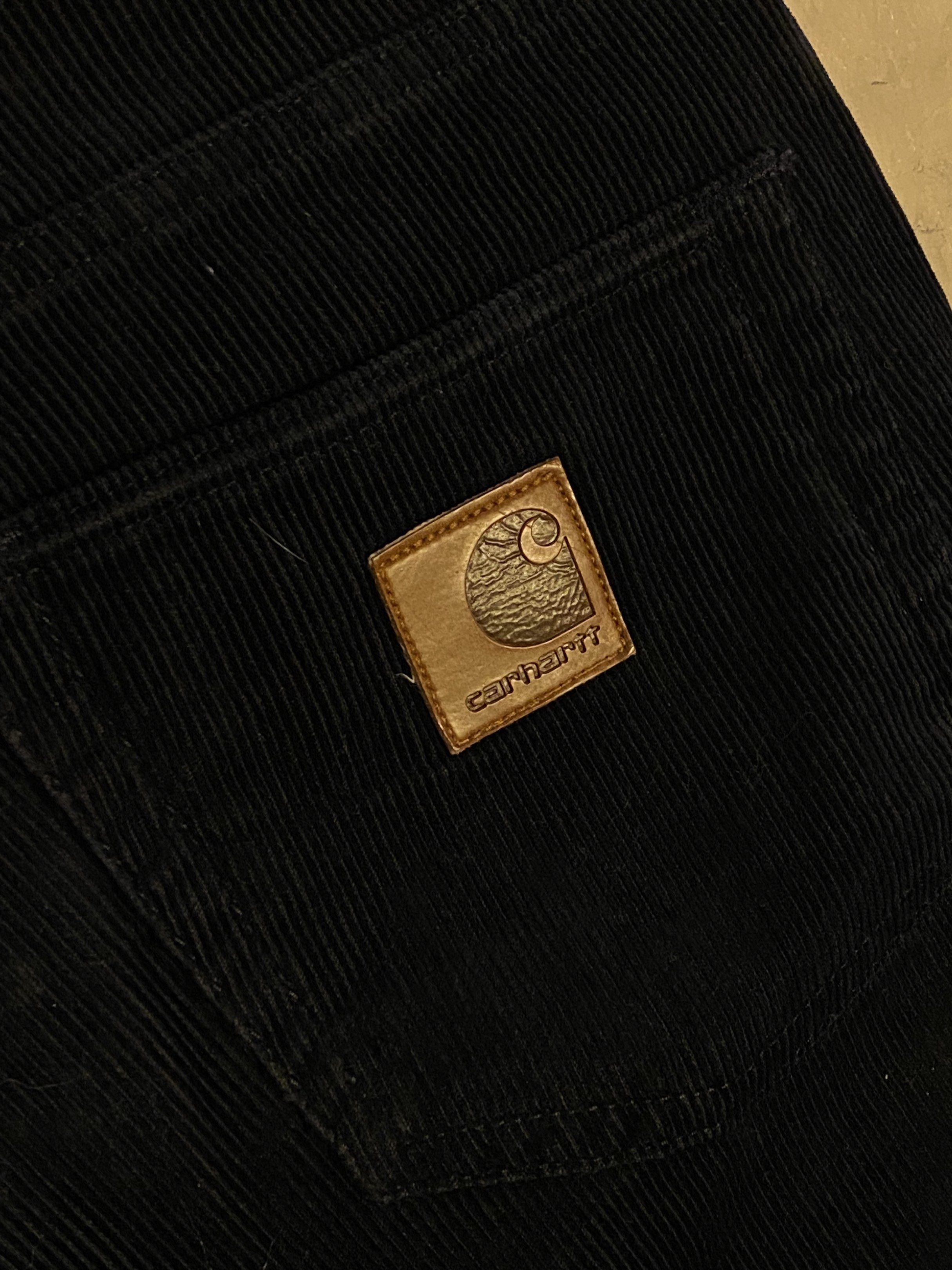 Cartharrt WIP corduroy Pants (Category: Trousers) located in Pasay City. Submitted by corethrift (Listing ID 1417162534, Image 3). Description: Waist 32 Length 41 Hems 6 Very good condition All the fitting based on inches .