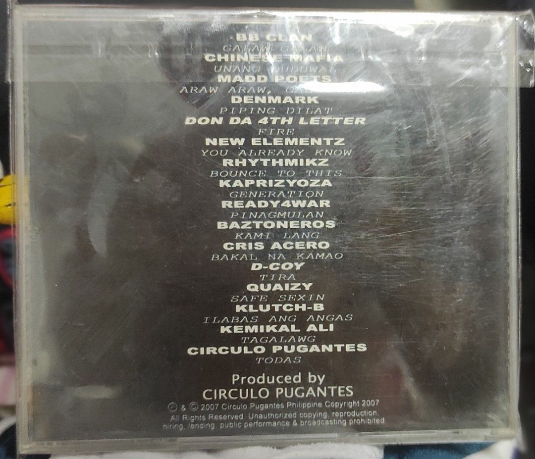 Circulo Pugantes Compilation CD (Category: CDs & DVDs) located in Manila. Submitted by trickdc (Listing ID 1417140874, Image 2). Description: Circulo Pugantes - 500 +shipping fee or can do meet up at munoz .