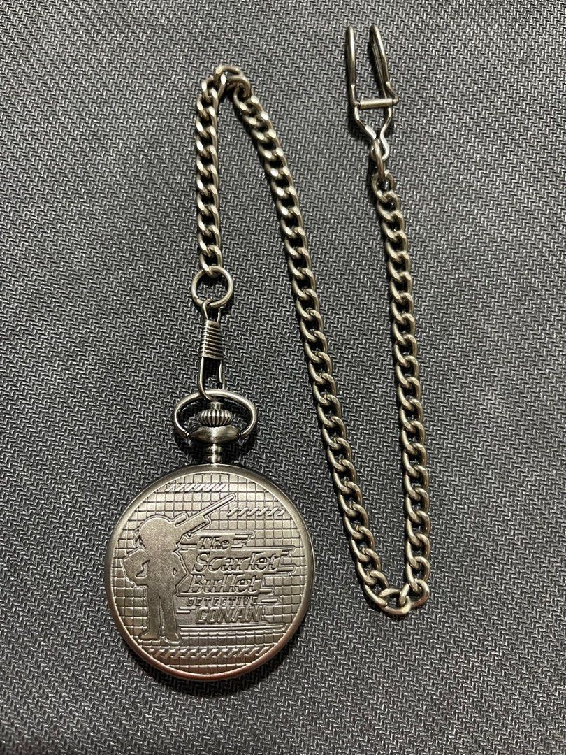 Detective Conan Pocket Watch (Category: Comics & Manga) located in Manila. Submitted by tjshop2 (Listing ID 1417173384, Image 2). Description: Issue i cannot close the backcover Good working condition.