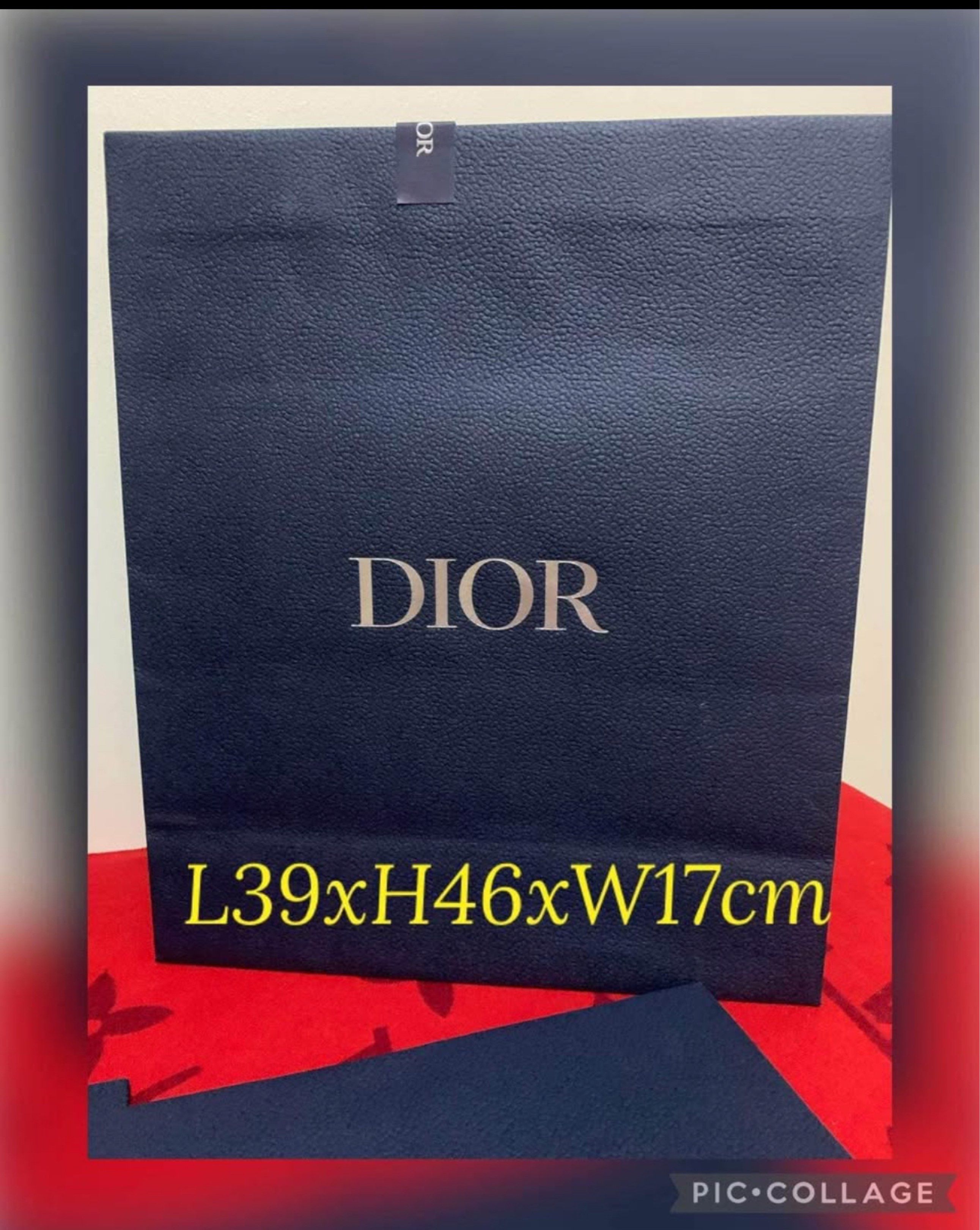 Dior paperbag (Category: Luxury Accessories) located in Manila. Submitted by murafinds26 (Listing ID 1417211554, Image 3). Description: ———₱800 up depends on size ——- ——TAKE ALL ACCEPTED———- Guaranteed authentic or money back if proven fake. .