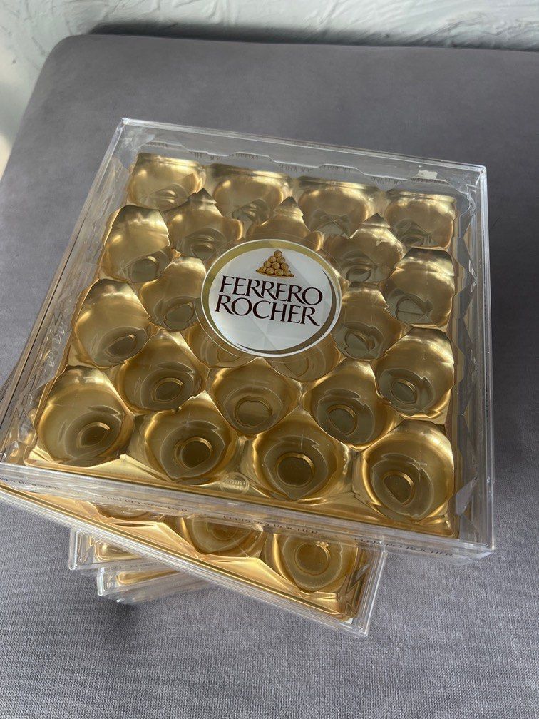 Ferrero Rocher empty box kotak kosong x5, Women's Fashion, Jewelry ...