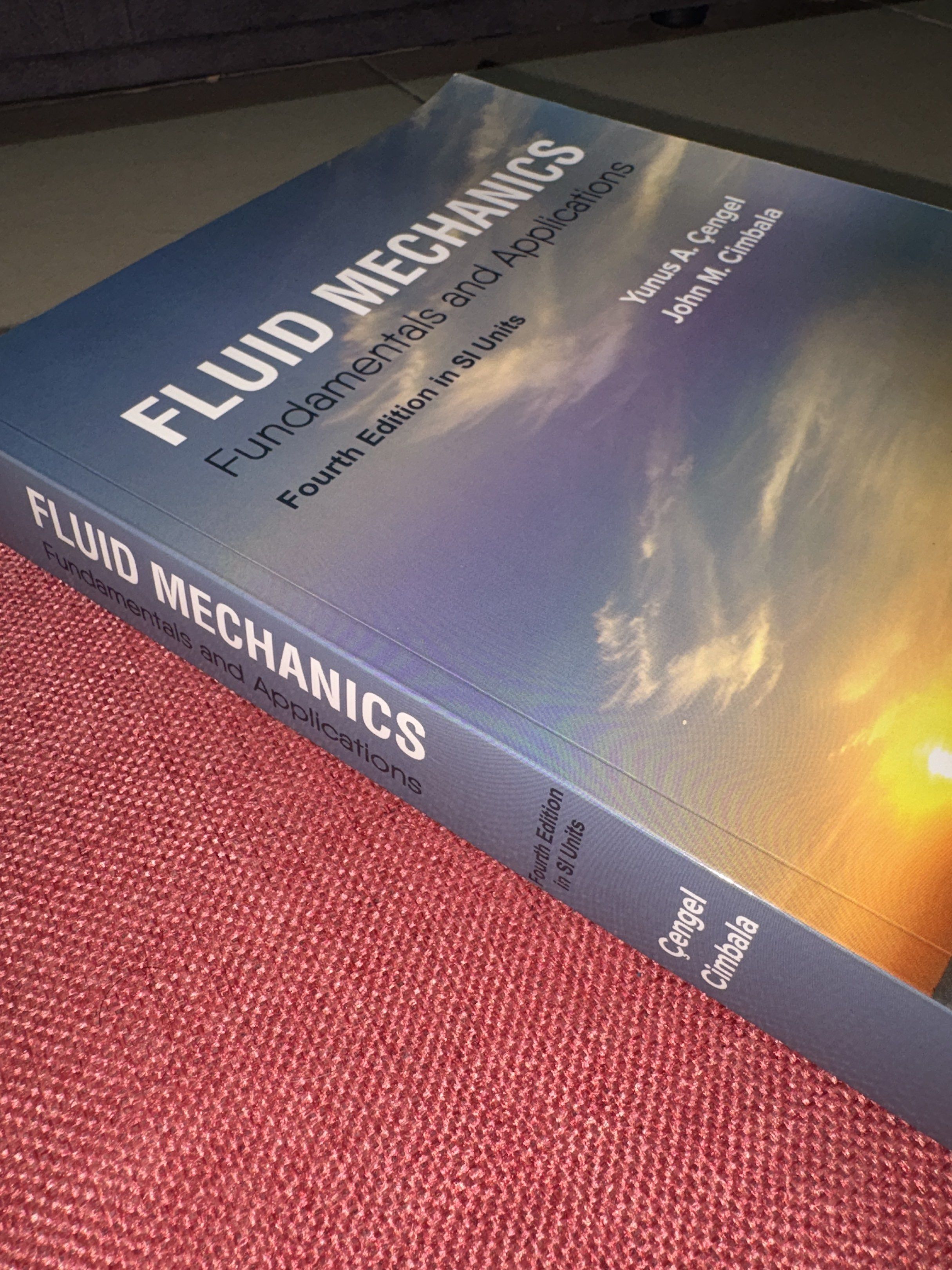 Fluid Mechanics Fundamentals and Applications 4th Edition, Hobbies ...