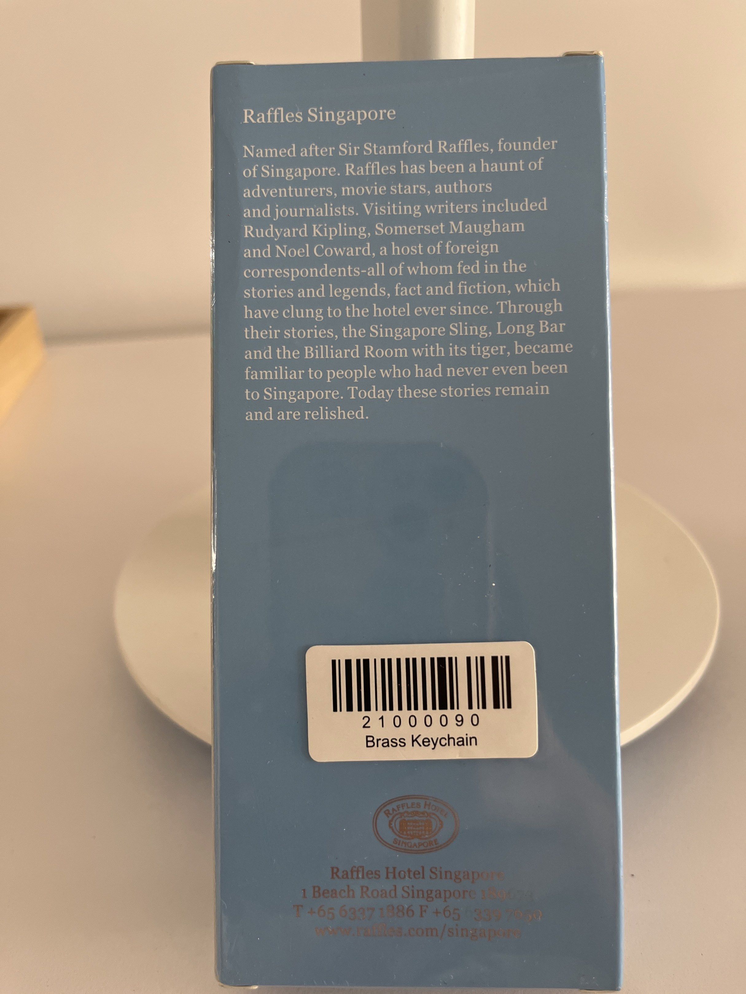 Iconic Raffles Singapore Brass Keyholder - Brand New, Everything Else ...
