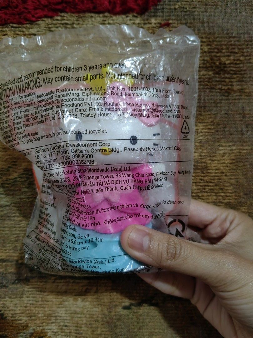 McDonald's Happy Meal - Hello Kitty Princess (Category: Character Goods) located in Pasig City. Submitted by _thrift.chic (Listing ID 1417147272, Image 1). Description: .