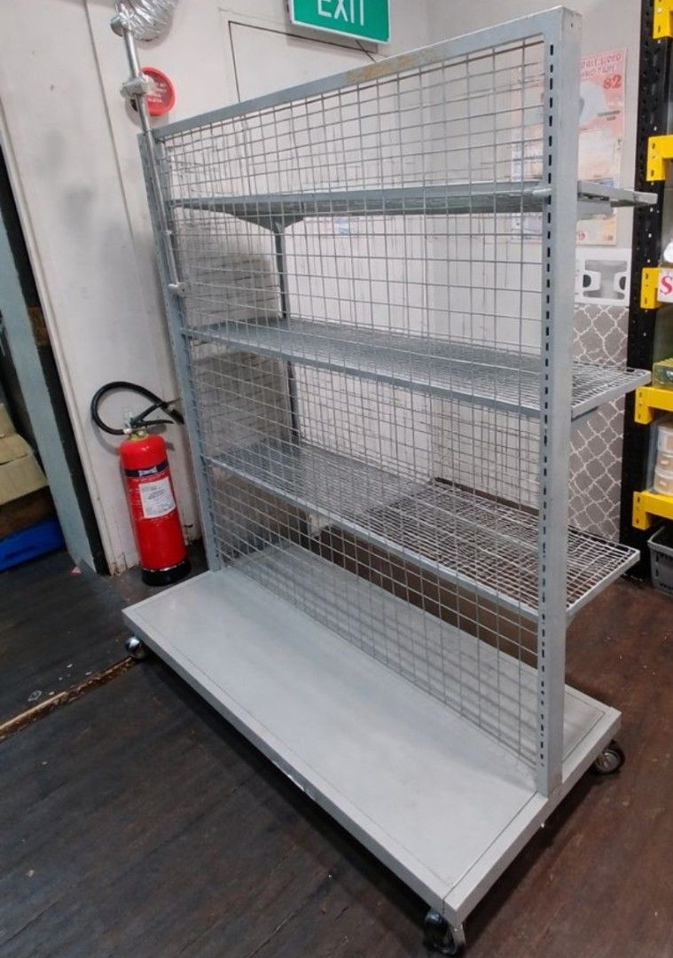 Moveable display rack, Furniture & Home Living, Home Improvement ...
