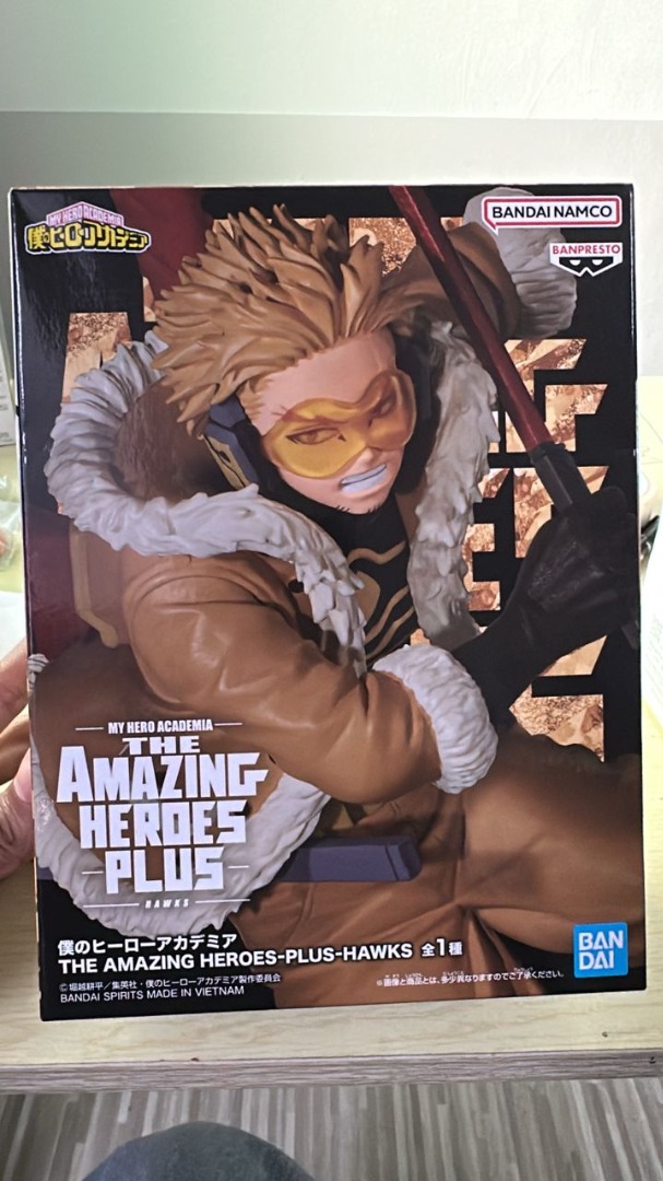 My Hero Academia The Amazing Heroes Plus Hawks Figure, Hobbies & Toys ...