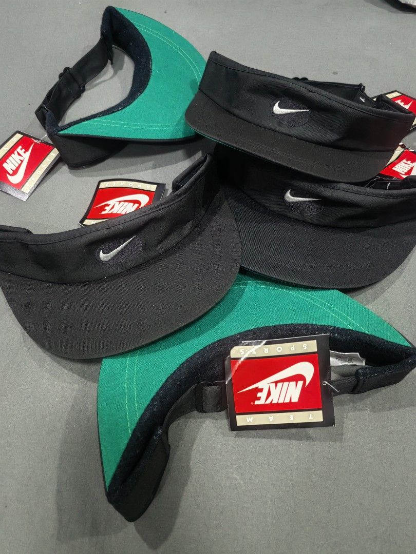 Nike vintage visor cap authentic (Category: Caps & Hats) located in Santa Rosa. Submitted by _ba_mo_si_ (Listing ID 1417160473, Image 1). Description: 500 each Plus sf Dm.