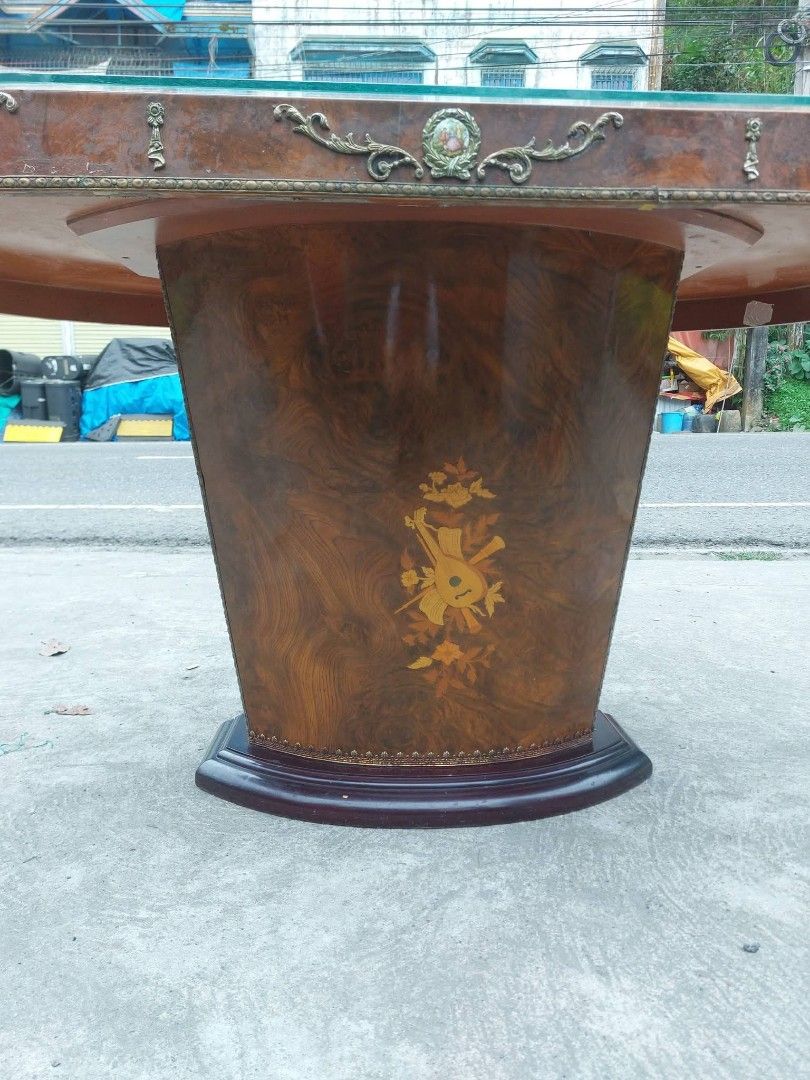 Oval Wooden Dining Table with Glass Top (Category: Tables & Sets) located in Sablan. Submitted by gongonshelley12 (Listing ID 1417144350, Image 3). Description: PRICE 10,500 JAPAN SURPLUS OVAL TABLE FOR 4 SEATES. WITH GLASS MINIMAL SCRATCHES PO TABLE MISMO.. GANDA NITO LALO AA ACTUAL.