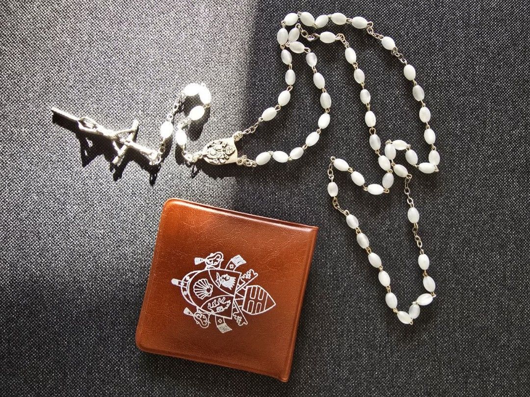 Papal Audience Rosary from Pope Benedict XVI (Category: Religious Items) located in Tarlac. Submitted by wildglow (Listing ID 1417094944, Image 2). Description: A treasured keepsake ✨ Papal Audience Rosary from Pope Benedict XVI — a beautiful symbol of faith, history, and prayer. 🤍📿 Pope Benedict XVI Papal Audience Rosary #PapalAudience #PopeBenedictXVI #CatholicFaith #HolyRosary #Vatican #CatholicHeritage #FaithKeepsake #ReligiousJewelry #Cath