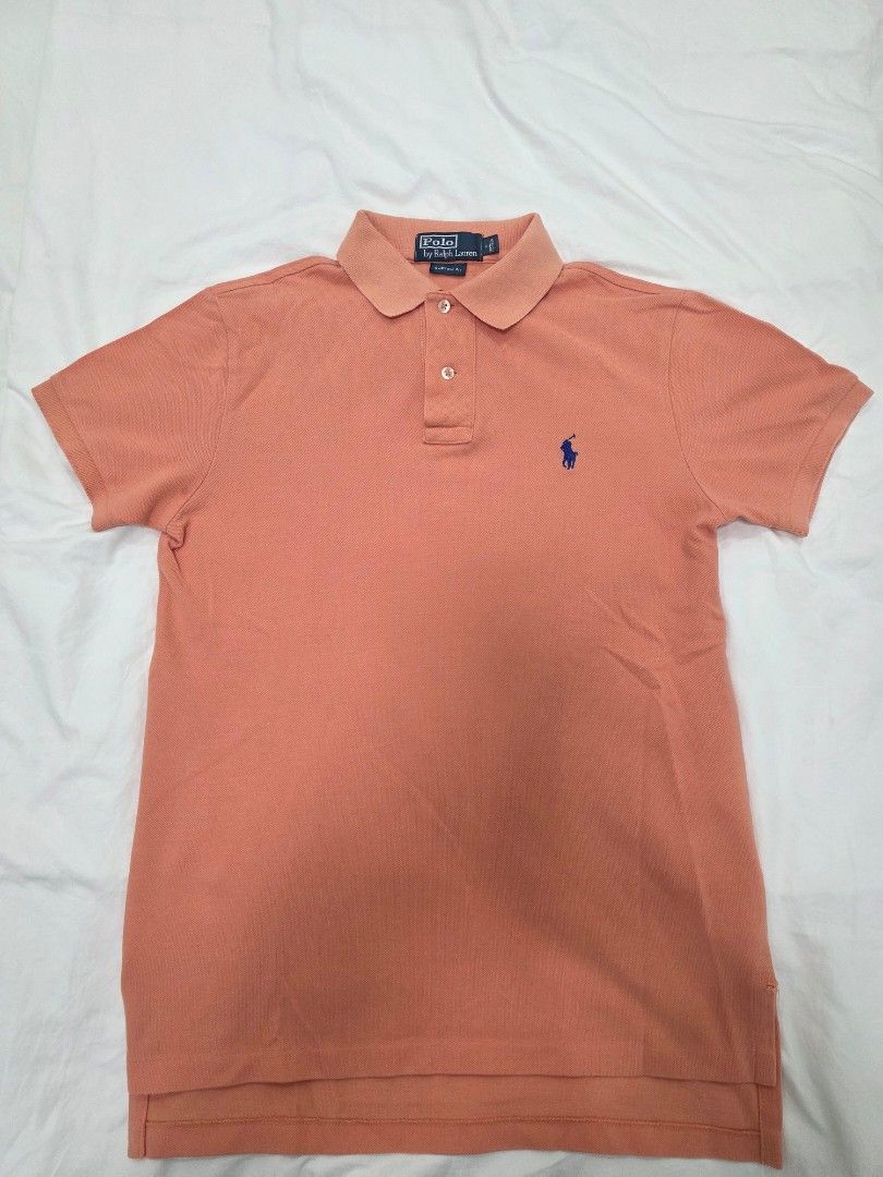 Polo by Ralph Lauren Small (Original) (Category: Tshirts & Polo Shirts ) located in Quezon City. Submitted by Kagulo (Listing ID 1417115220, Image 2). Description: original Ralph Lauren Polo shirt for men color peach purchased abroad for 6,000 php. size Small - custom fit please reach out to 0917 795 8629 if interested meet up around robinsons magnolia or santolan town plaza area or delivery care of buyer reason for selling is the shirt is small.