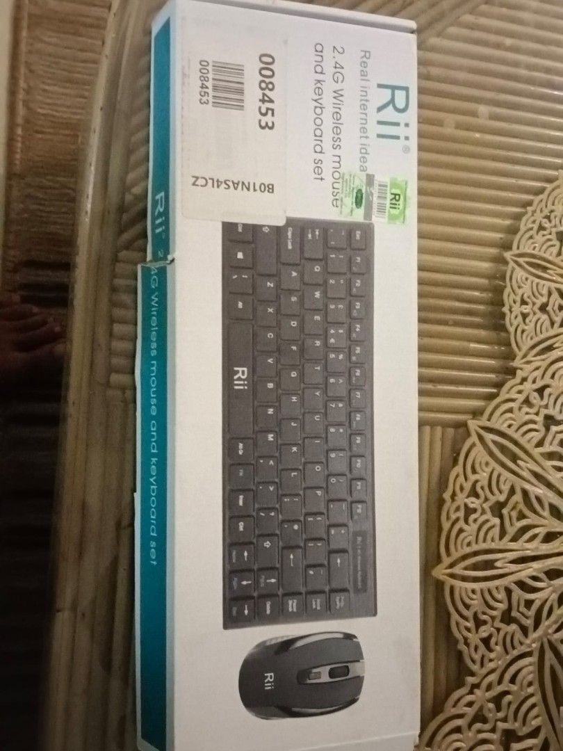 Rii 2.4G Wireless Mouse and Keyboard Set448535476537272320
