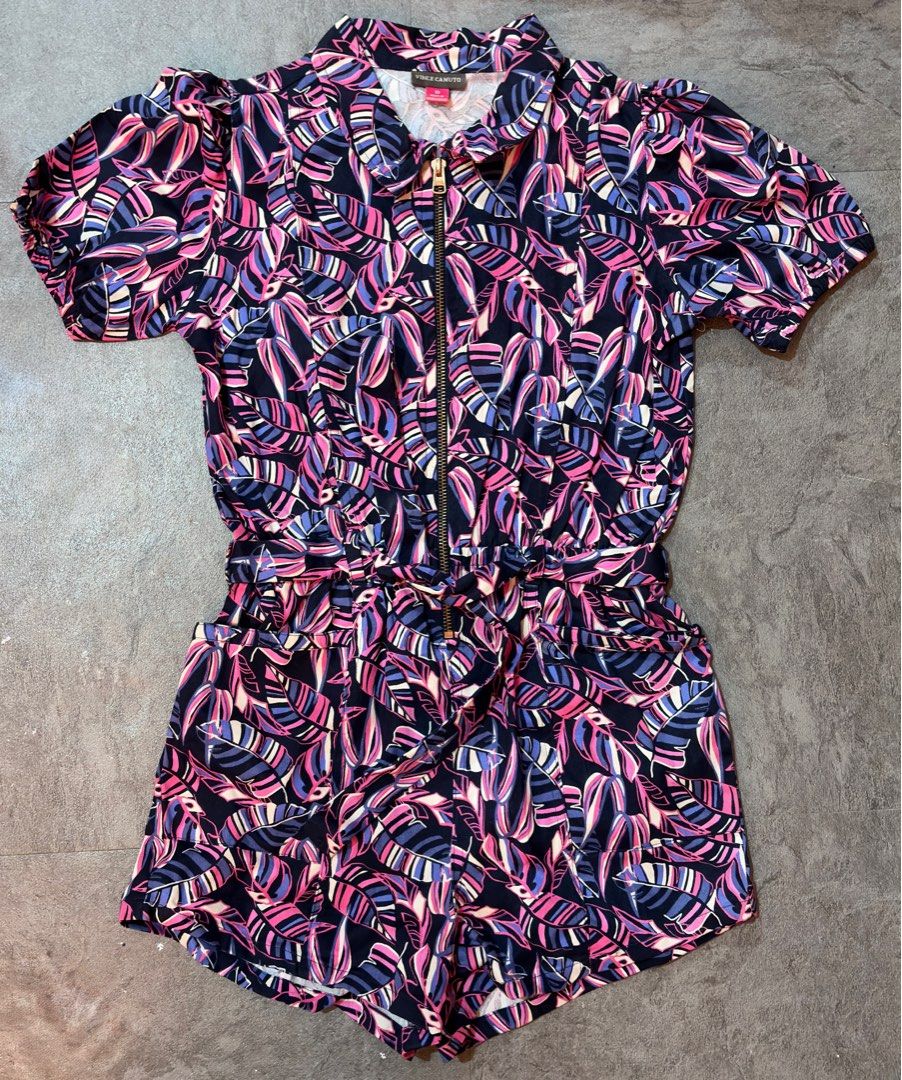 Romper for Kids Girls (Category: Babies & Kids Fashion) located in Mandaluyong City. Submitted by ramsayscorner (Listing ID 1417108865, Image 1). Description: SAMPLE SALE Brand new without tag Size: Pics for Measurement Brand: Vince Camuto NOTICE: Items may have a slight stockroom scent from storage. Please inspect the pictures carefully before buying. Any flaws or imperfections should be considered prior to purchase, as the item is sold as-is. T