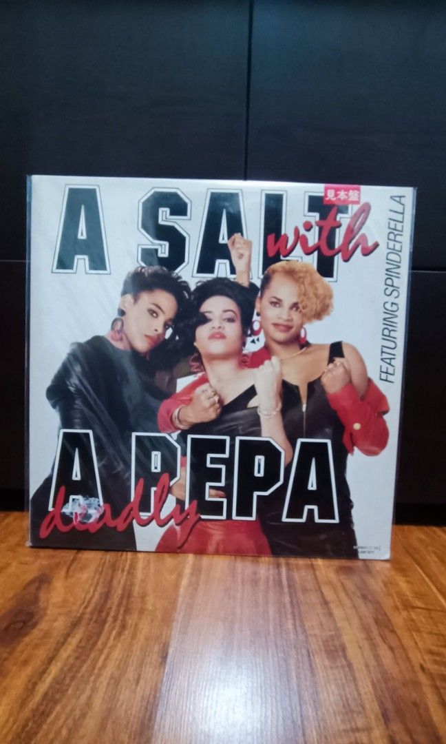 Salt And Pepa Vinyl LP (Category: Vinyls) located in Dasmarinas. Submitted by solstice.style (Listing ID 1417196160, Image 1). Description: Salt And Pepa 12" Vinyl LP -A Salt With A Deadly Pepa Album -Disc Condition: excellent -sleeve Condition: very good like new *- plus shipping fee RFS decluttering.