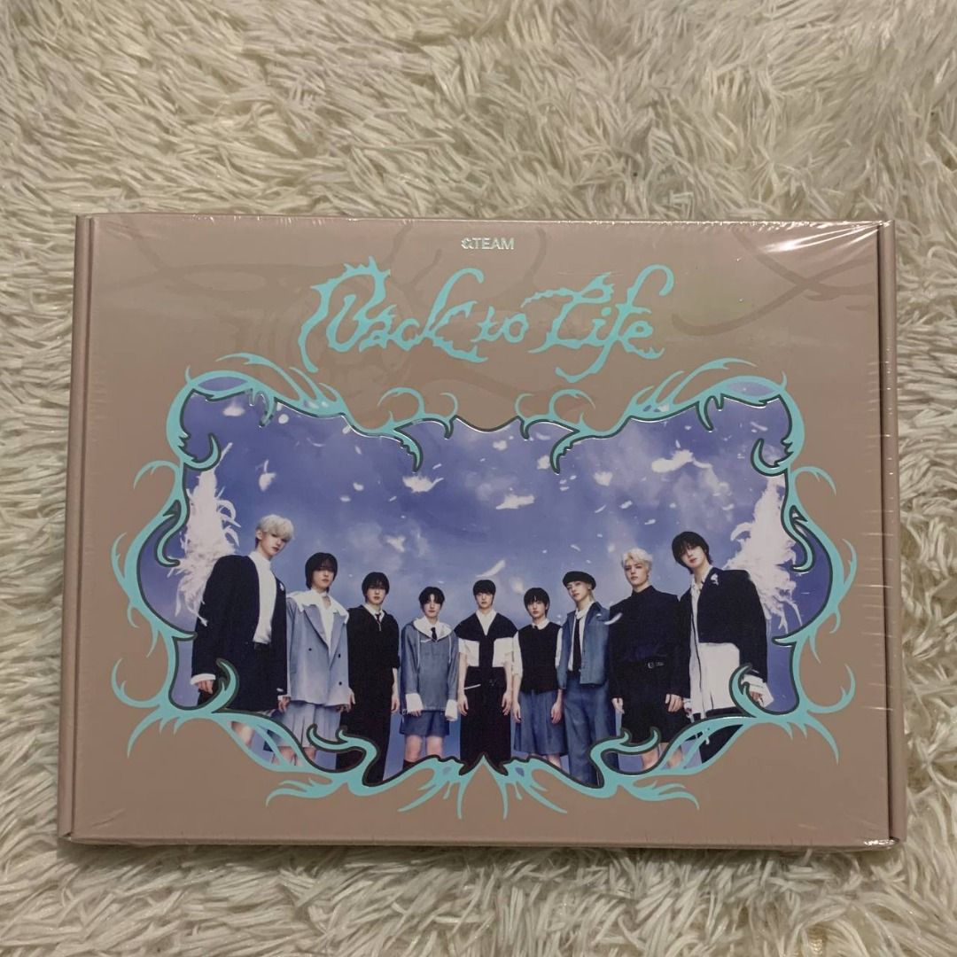 &Team Back to Life Album sealed (Category: CDs & DVDs) located in Quezon City. Submitted by haneulwiro (Listing ID 1417192151, Image 1). Description: - Sealed $Team "Back to Life" album - Features original packaging - Includes group photo on the front cover - Great for G-Team fans!.
