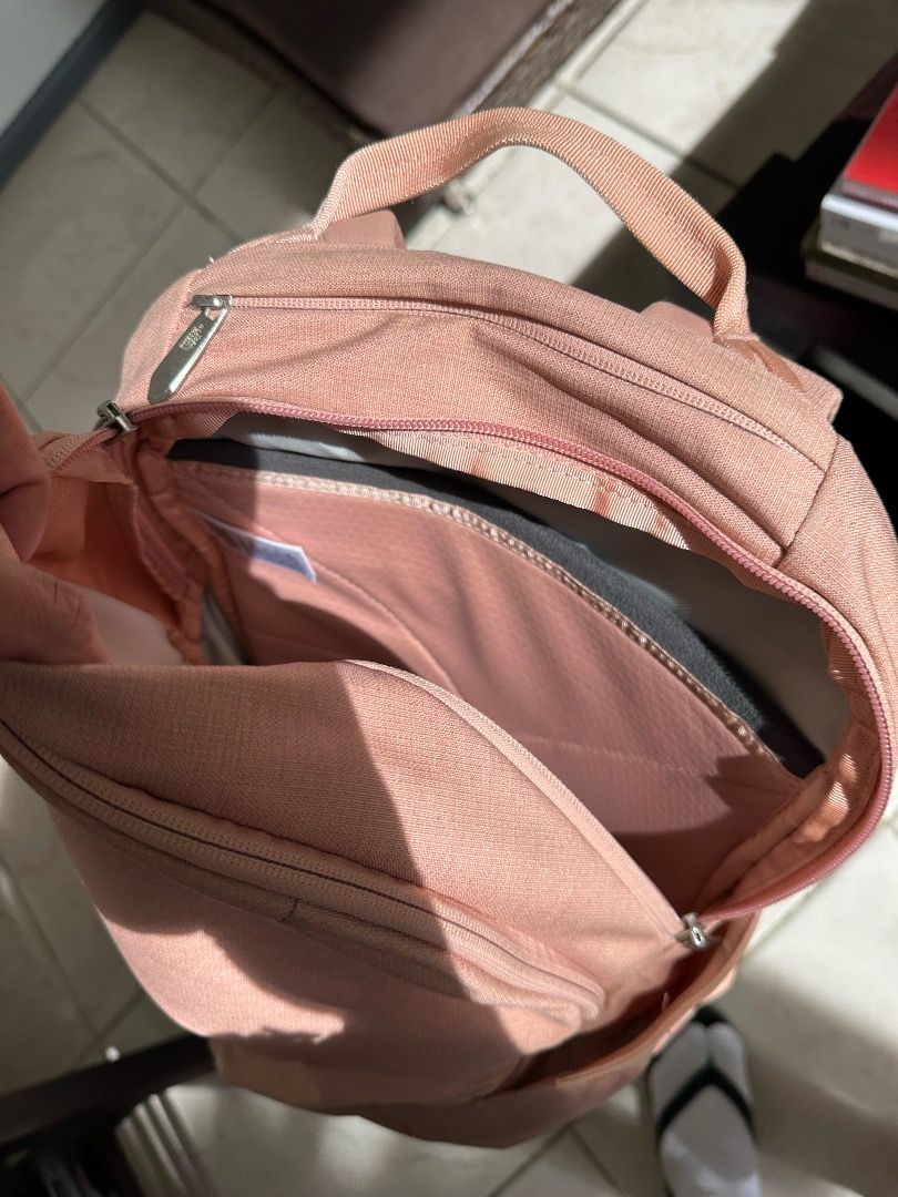 The North Face Isabella Laptop Backpack (Category: Backpacks) located in Quezon City. Submitted by caseofart (Listing ID 1417076199, Image 2). Description: - Authentic & Original - Front pocket for easy organization - Padded shoulder straps for comfort - Durable material - Top handle for carrying RFS: Migrating Abroad.
