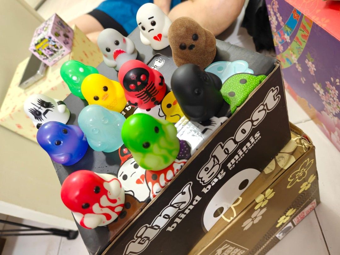 Tiny Ghost collection (Category: Designer & Blind Box Toys) located in Singapore. Submitted by d.l.82 (Listing ID 1417161720, Image 3). Description: Tiny Ghost collection for only $50 collection at either of the location listed depending where I am at..